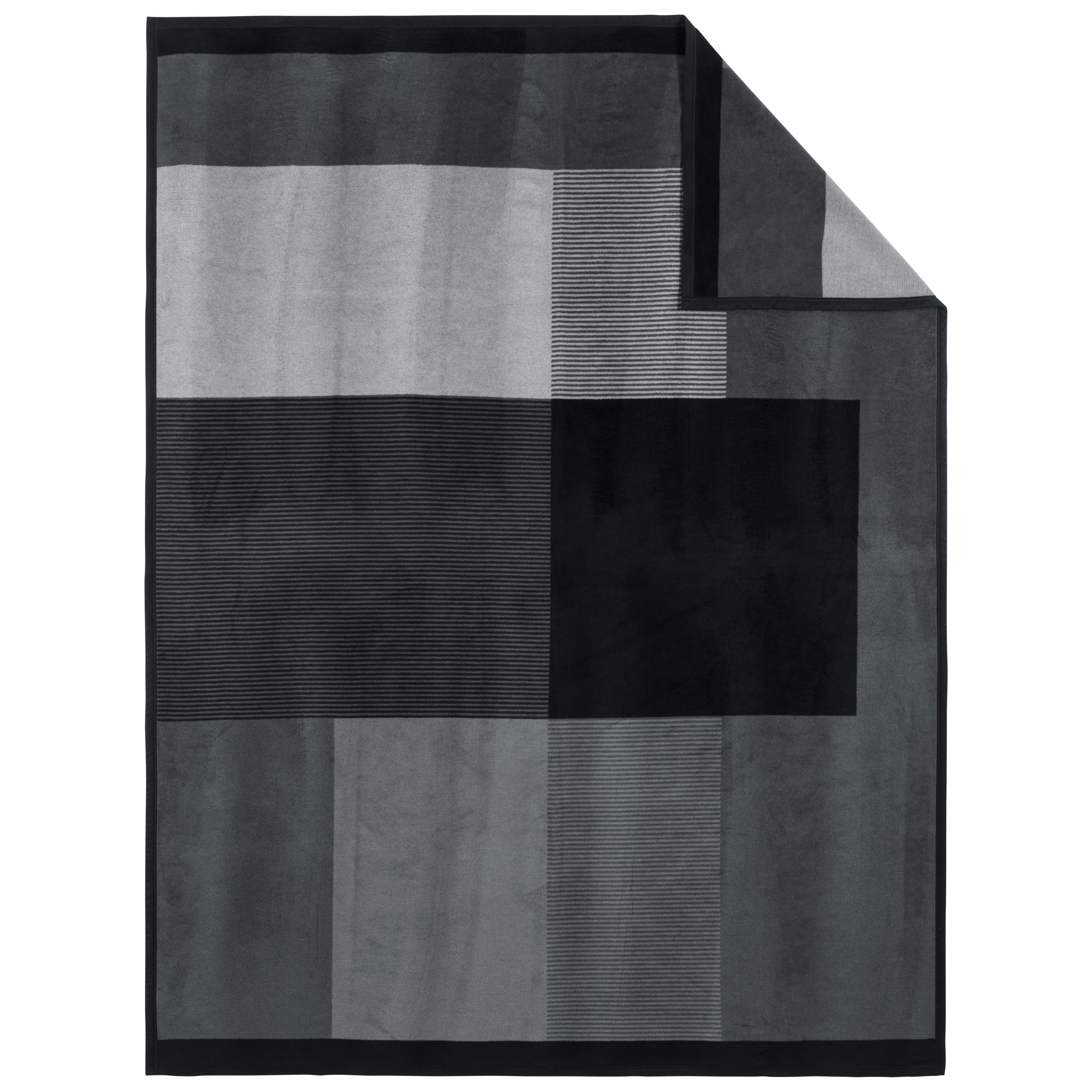 Wohndecke Pola, IBENA, Modernes Patchwork-Design