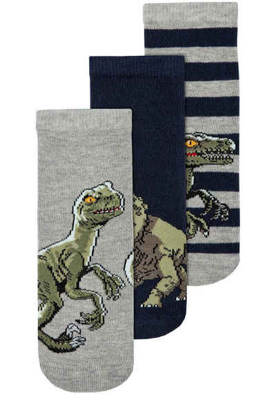 Name It Socken NMMNEPTUN JURASSIC 3PK SOCK NOOS VDE (3-Paar)