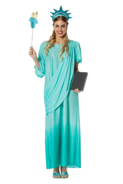 Wilbers Kostüm Wilbers Damen Kostüm Freiheitsstatue Gr. 34 - 46- Liberty USA
