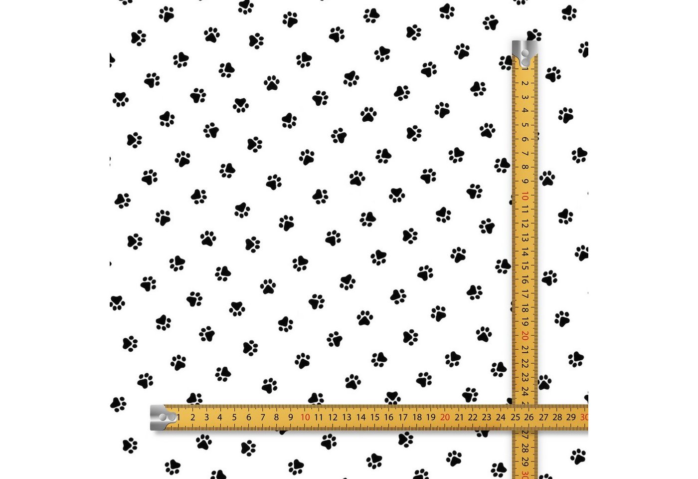Thumbnail - Amilian Stoff Baumwollstoff, Nähstoffe, Meterware: ca. 160 cm x 50 cm (Made in EU), Bastelstoffe zum Nähen, für Patchwor...