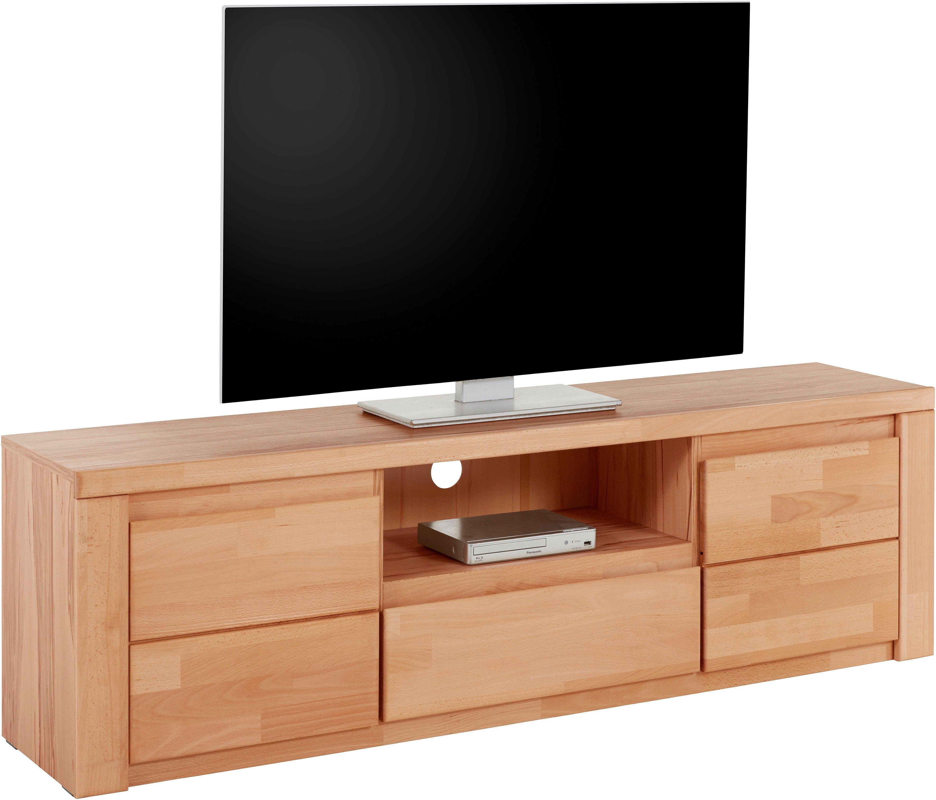 OTTO home Lowboard Burani, grifflose Optik, Fernsehtisch