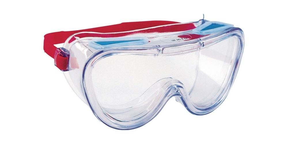 Honeywell Arbeitsschutzbrille Vollsichtschutzbrille Vistamax VNC EN 166 Rahmen klar, Scheibe klar, kratzfest Polycarbonat