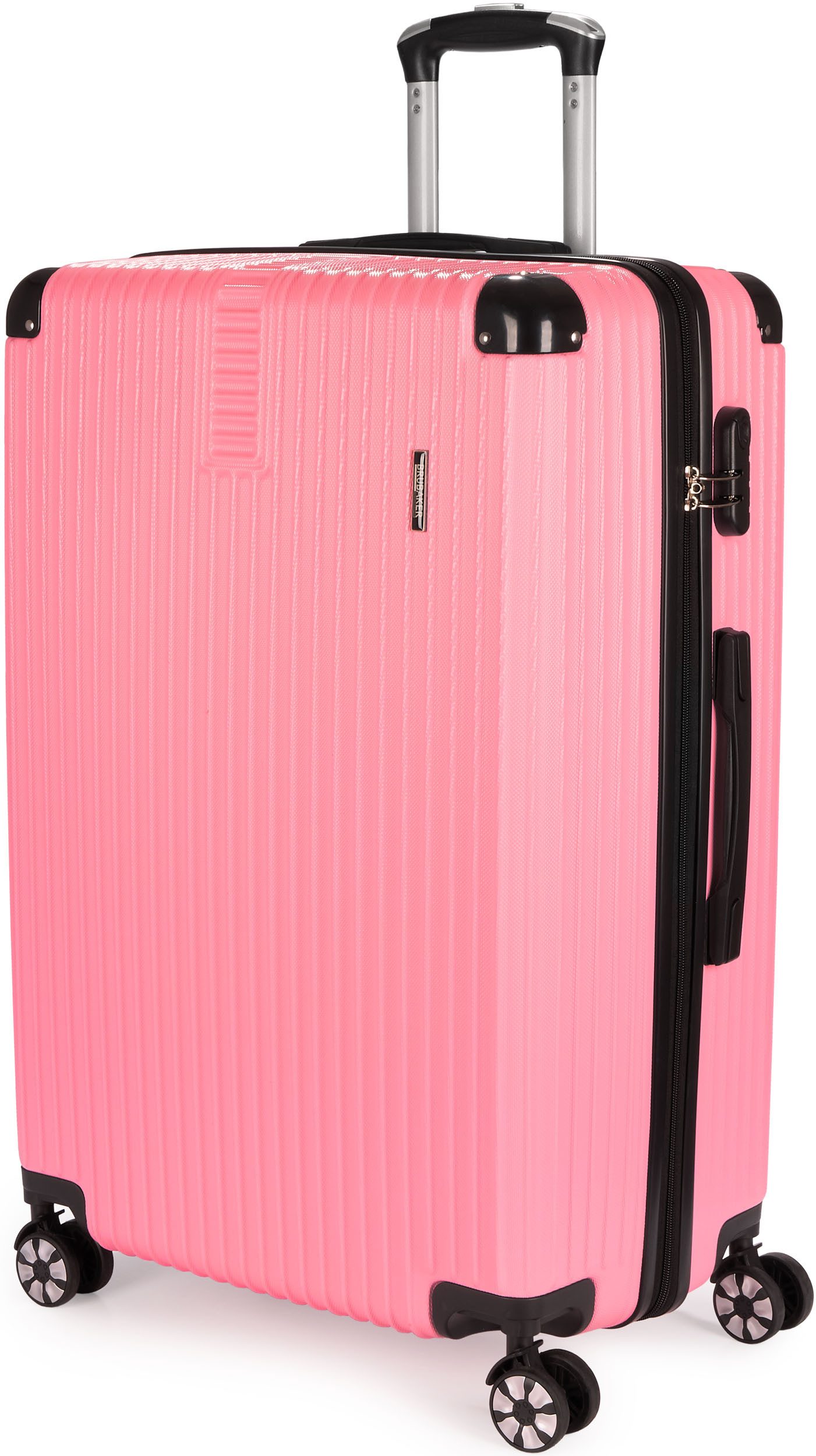 BRUBAKER Koffer London - Hartschalen Reisekoffer mit Zahlenschloss, 4 Rolle günstig online kaufen