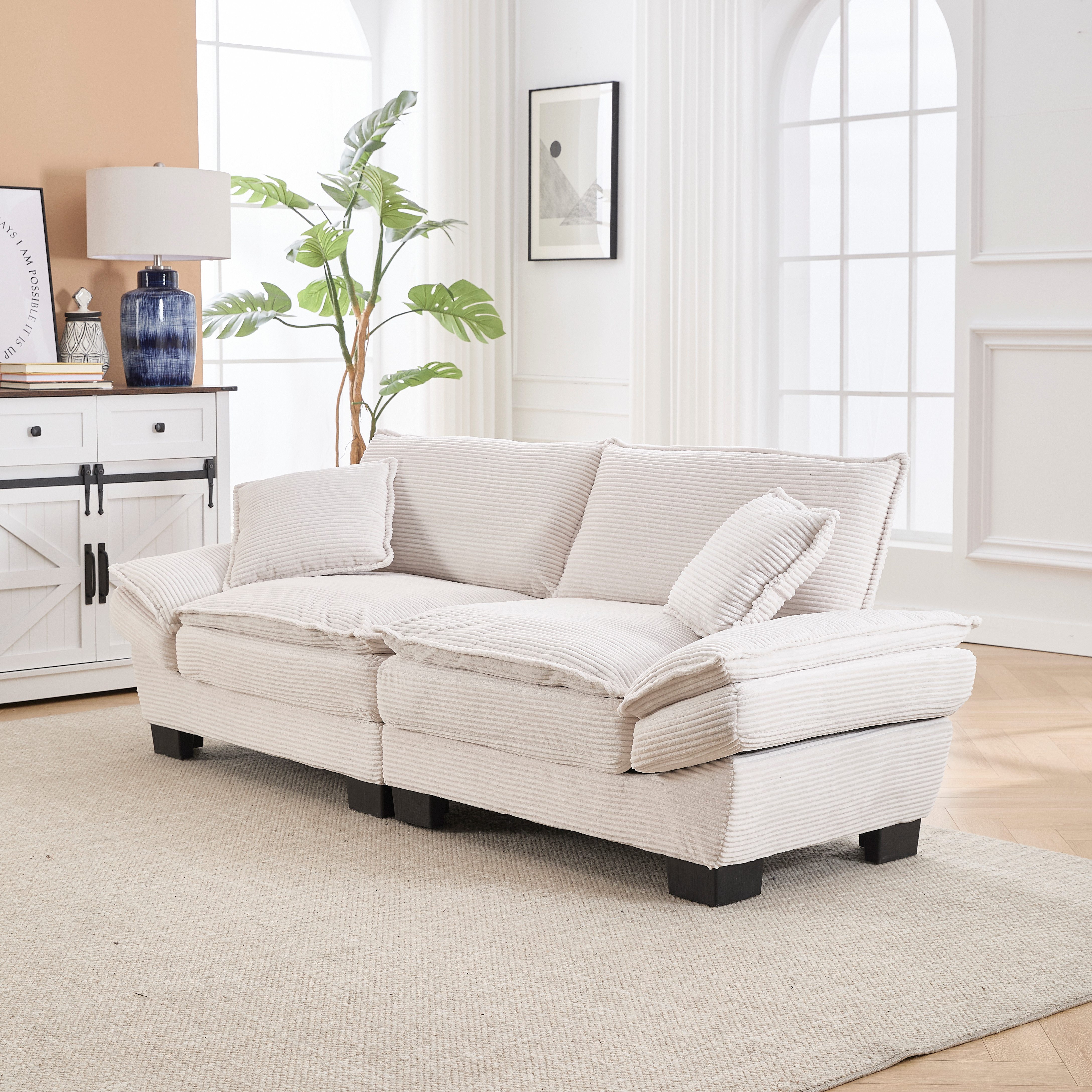 STILVORA Schlafsofa mit bettfunktion,schlafsofa wohnzimmer,sofa 2 günstig online kaufen