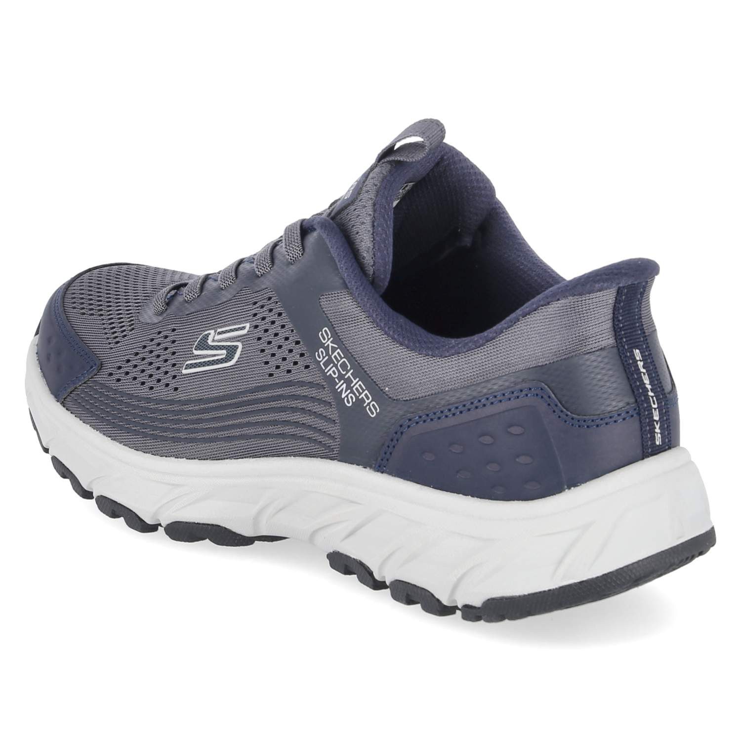 Skechers Skechers 237800 NVY Herren Textil & Synthetik blue Schnürschuh