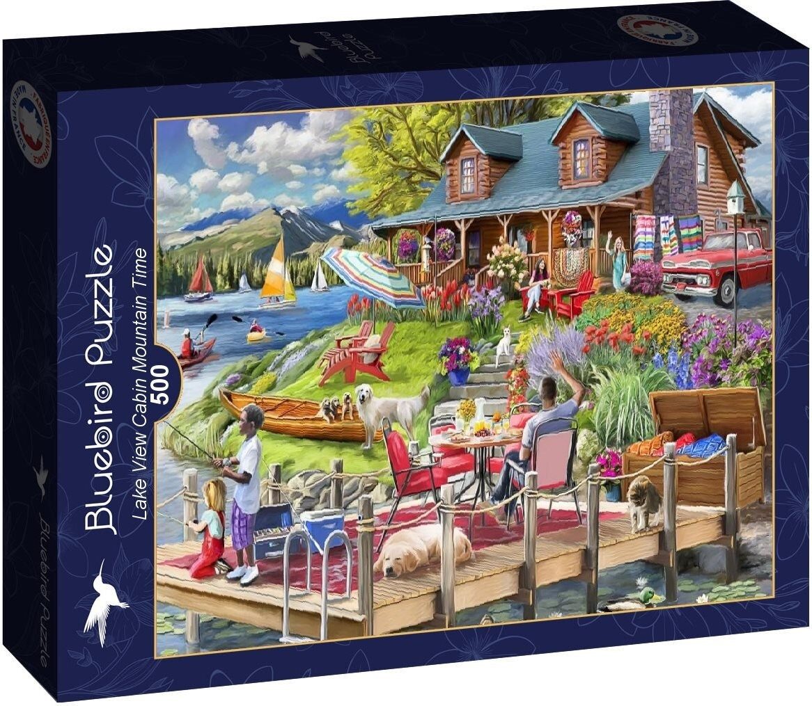 Bluebird Puzzle Puzzle BLUEBIRD Puzzle Ruhe am See 500 dlks, Puzzleteile