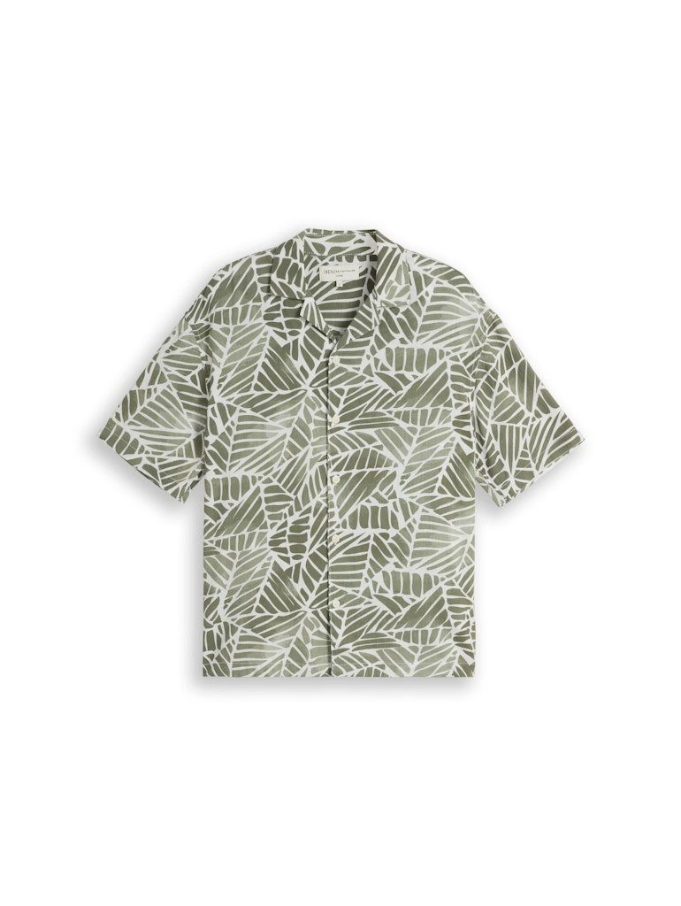 TOM TAILOR Denim Blusenshirt loose viscose cotton resort sh