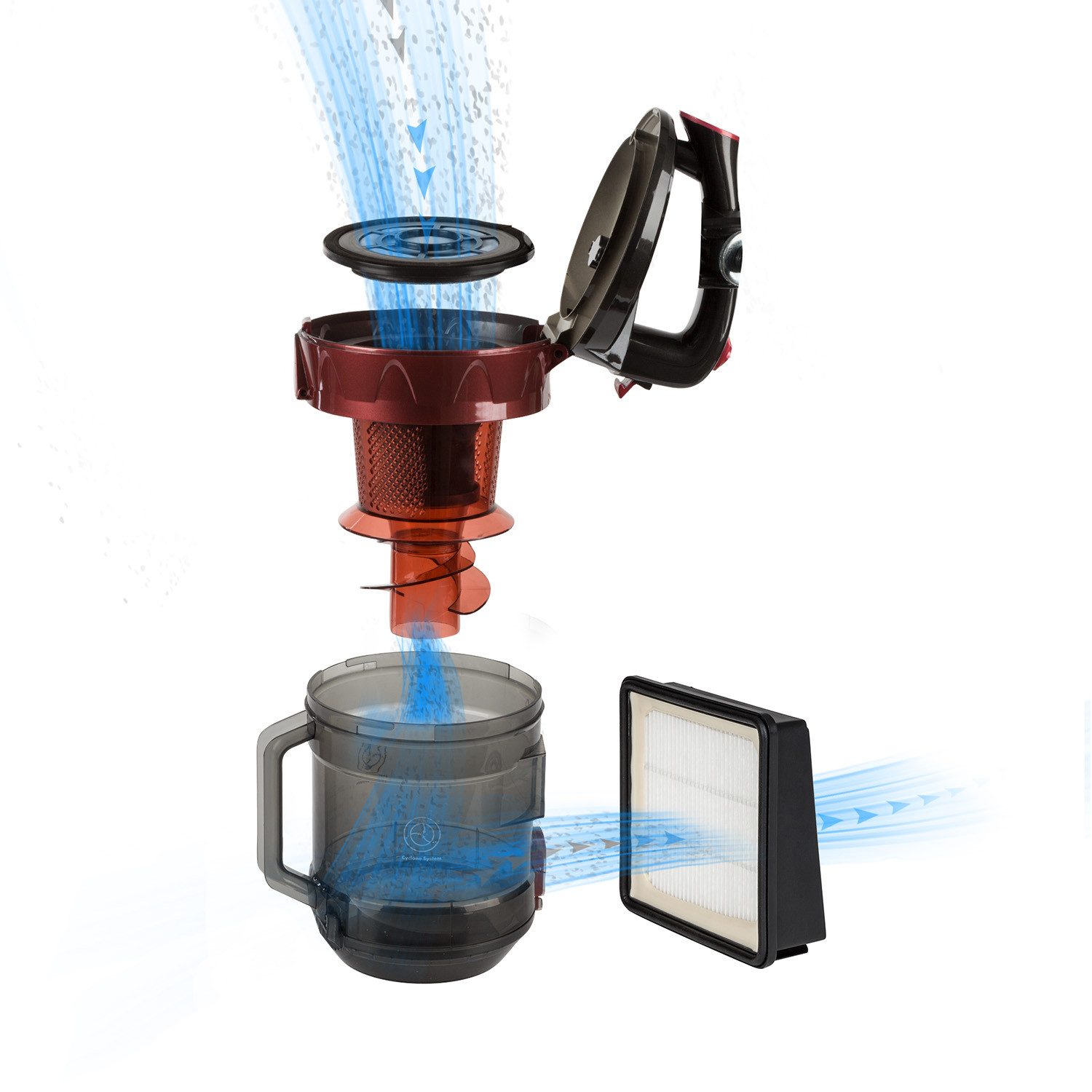 ONECONCEPT HEPA-Filter HEPA Filter, Zubehör für kompatibel mit oneConcept Clean Master (10033030)