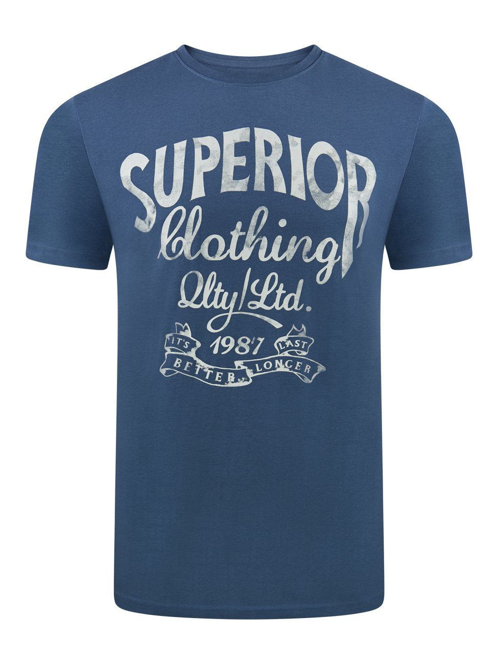 riverso T-Shirt Herren Printshirt RIVLeon Regular günstig online kaufen