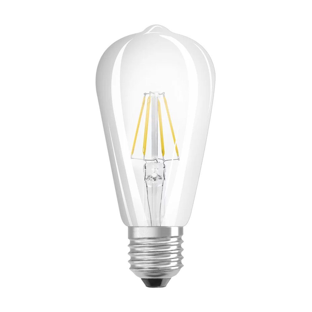 LED-Leuchtmittel Osram LED Filament Leuchtmittel Edison 4W = 40W E27 klar 470lm warmwei