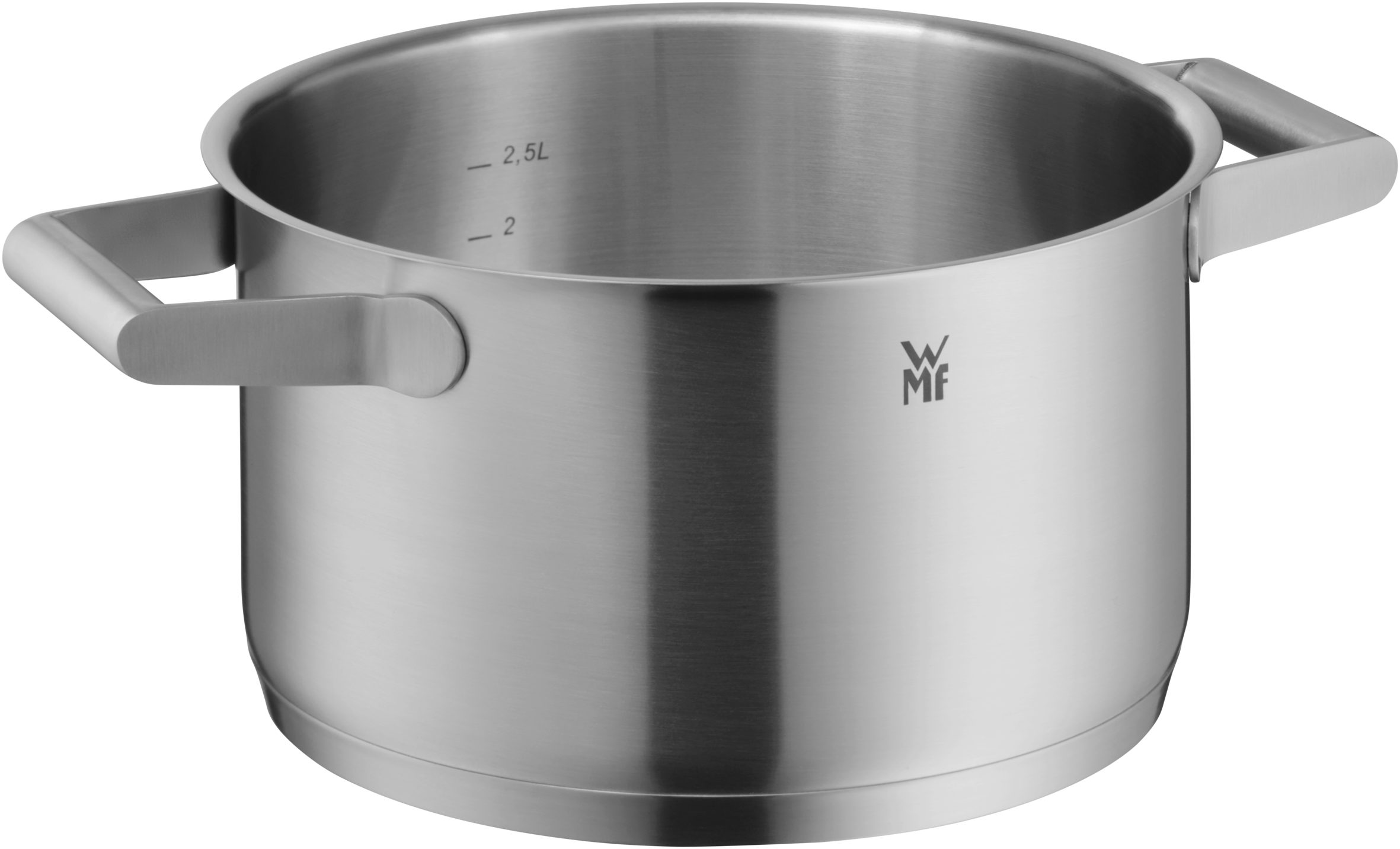WMF Topf-Set Comfort Line Topf Set, 4-teilig, Cromargan® Edelstahl rostfrei 18/10 (Stapelbar), Induktion