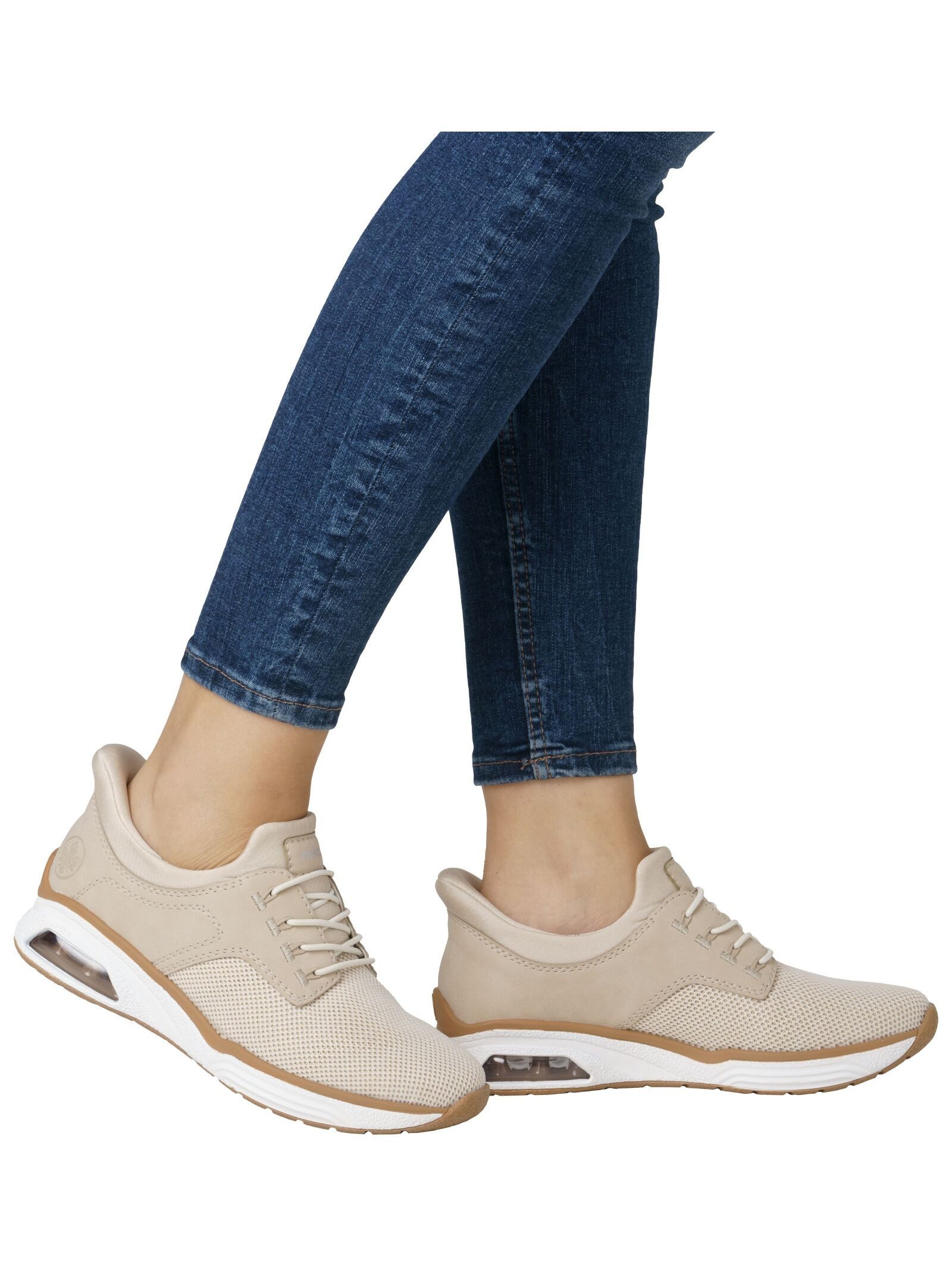 Rieker Rieker Sneaker Lederimitat/Textil Sneaker günstig online kaufen