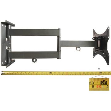 Drall Instruments L22B TV-Wandhalterung, (bis 50 Zoll, 1-tlg., 1, Universal für 16" - 50" Zoll TV - Ausziehbar bis 65 cm)