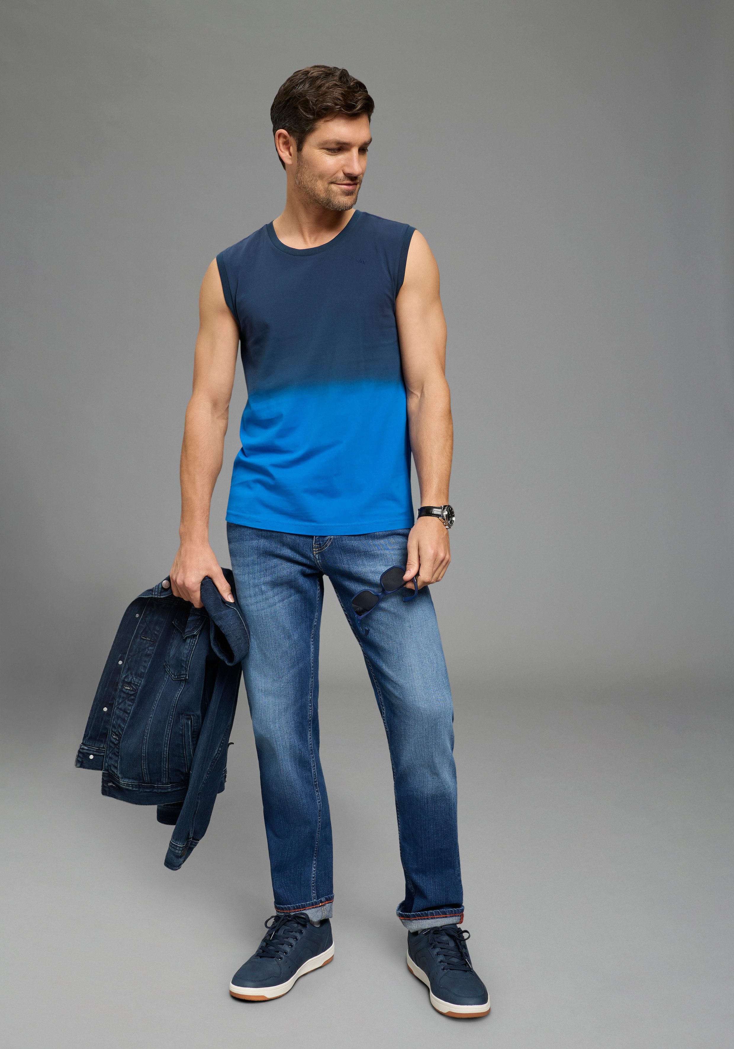 Man's World Muscleshirt Neue Kollektion! casual Stil, normale Passform, mit günstig online kaufen