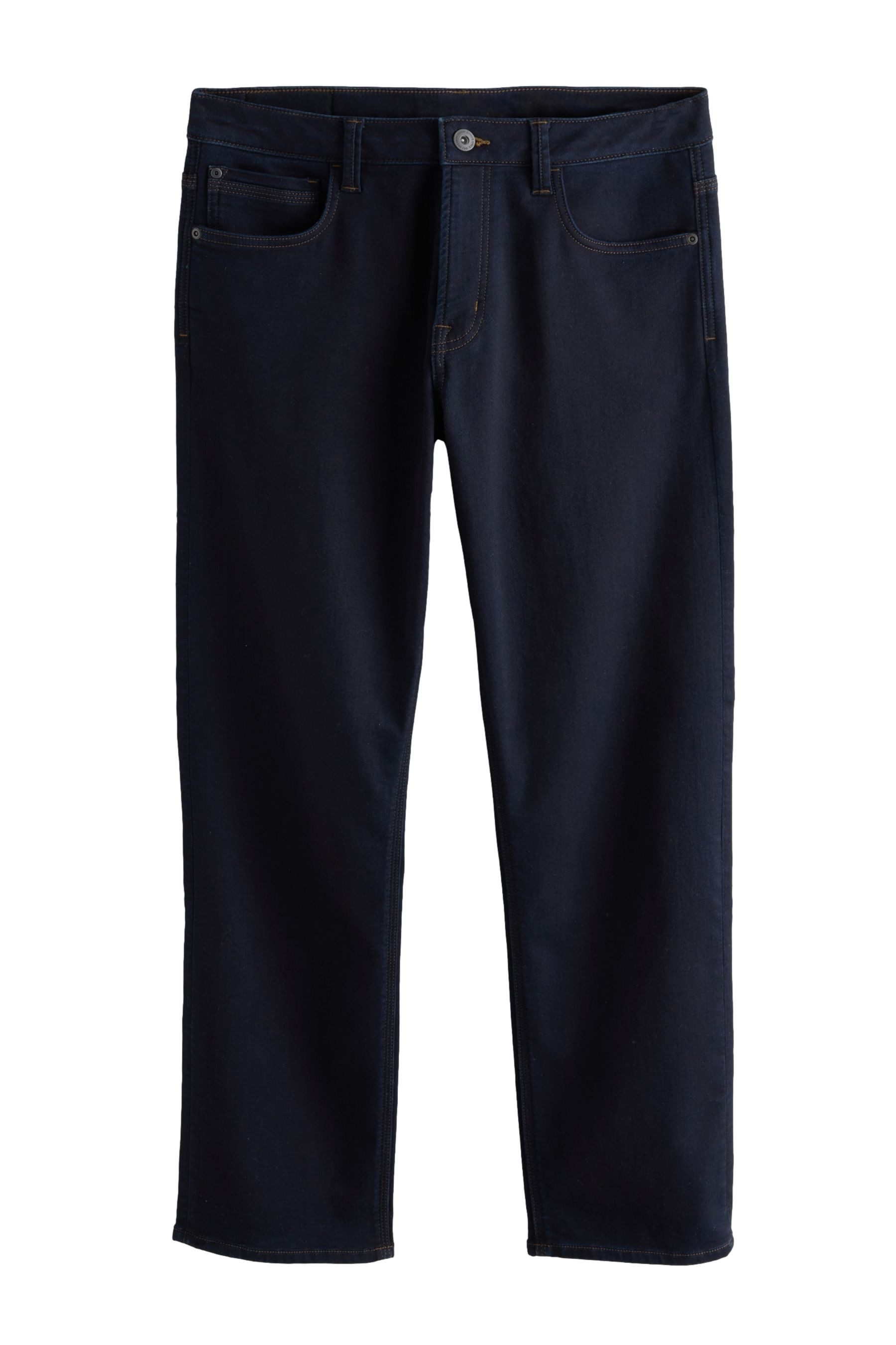 Straight-Jeans Straight Fit Jeans mit Comfort Stretch