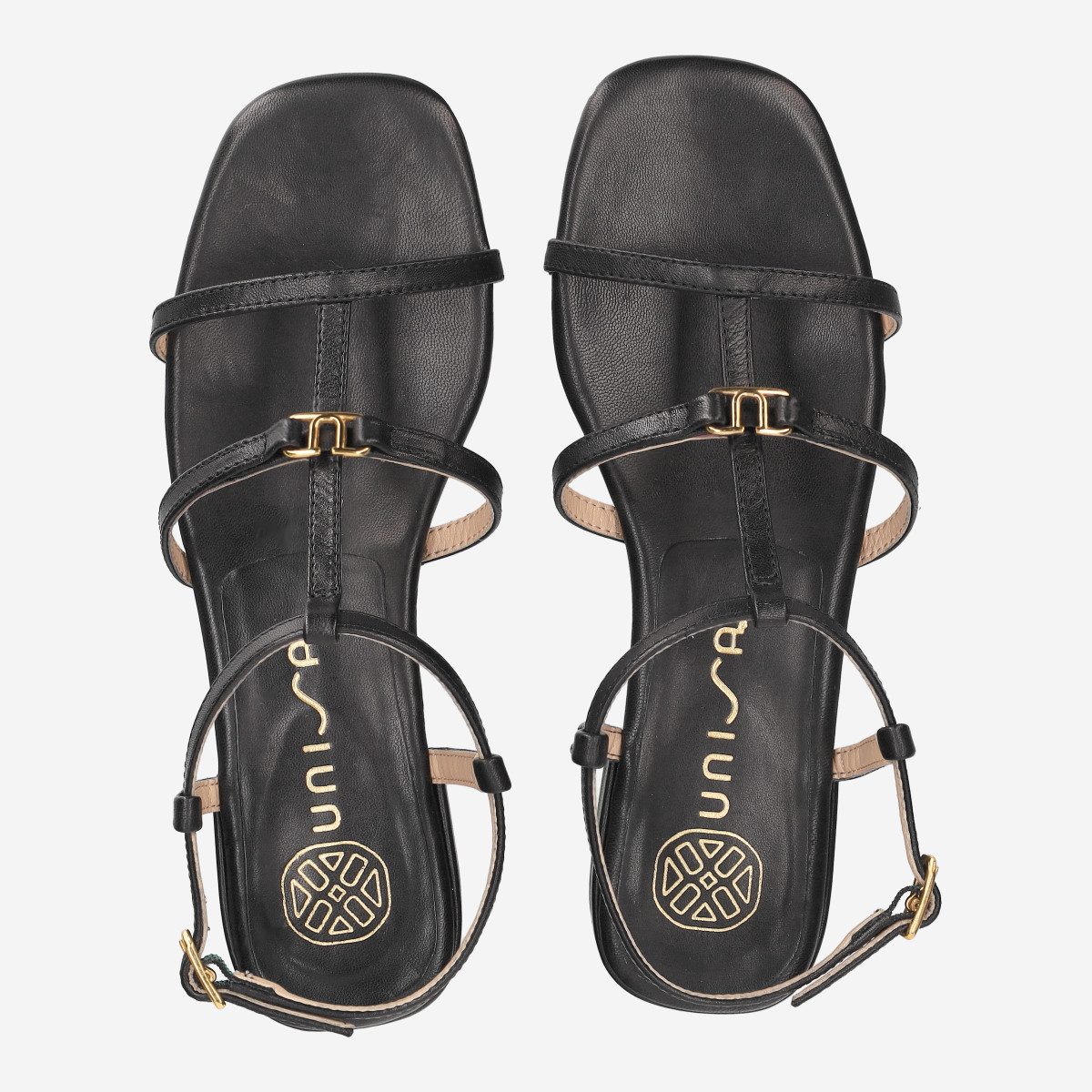 Unisa Unisa CARENA_NTO BLACK, Sandaletten, Schwarz, Damen Sandalette
