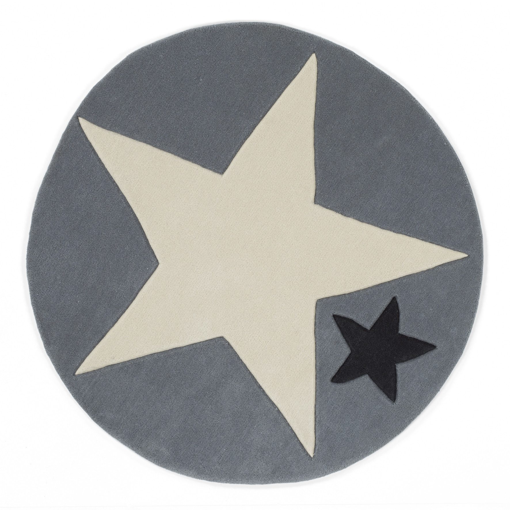 Rock STAR Baby Kinderteppich Rock Star Baby rund 130cm, rund