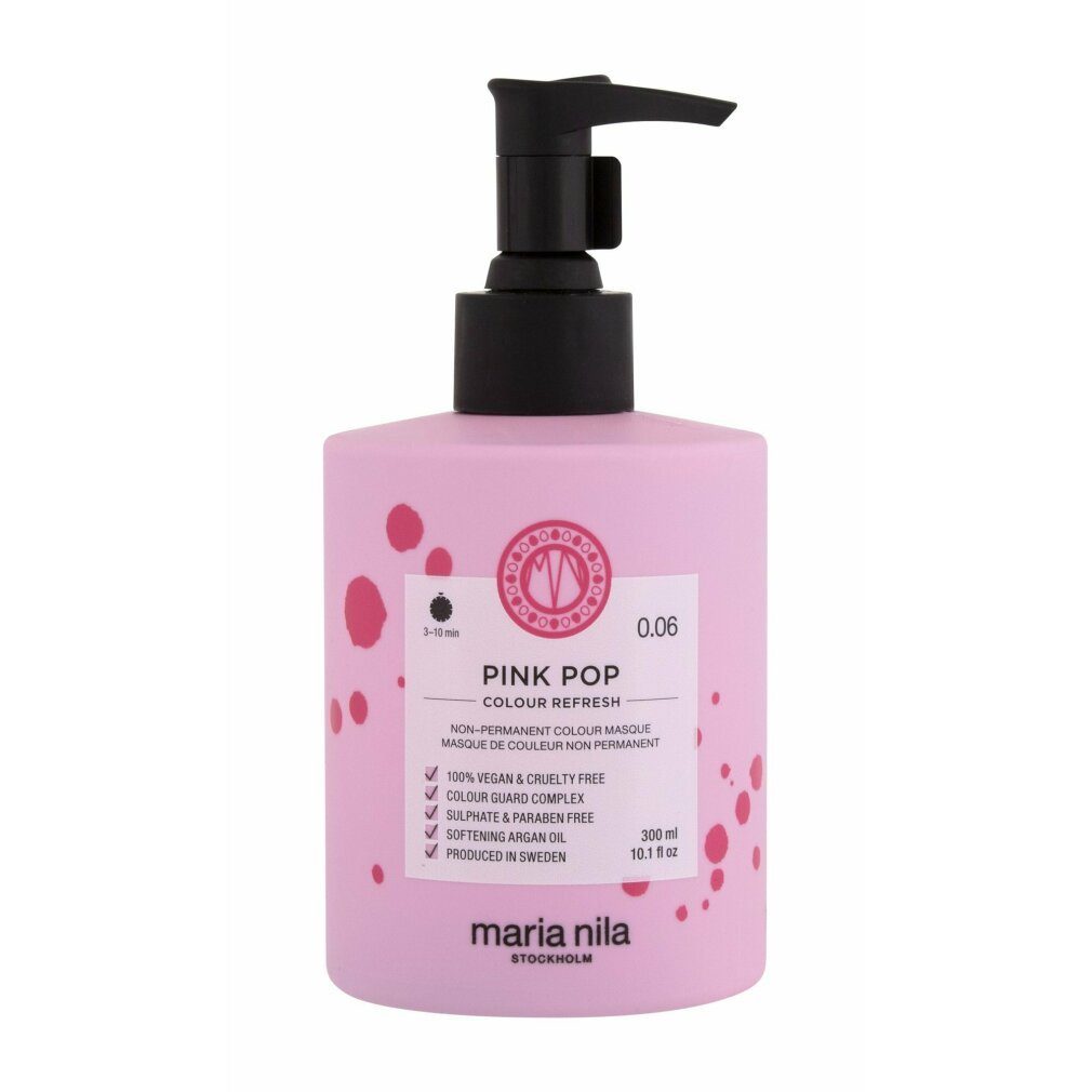 Maria Nila Haarkur Colour Refresh Non-Permanent Colour Mask 0.06 Pink Pop