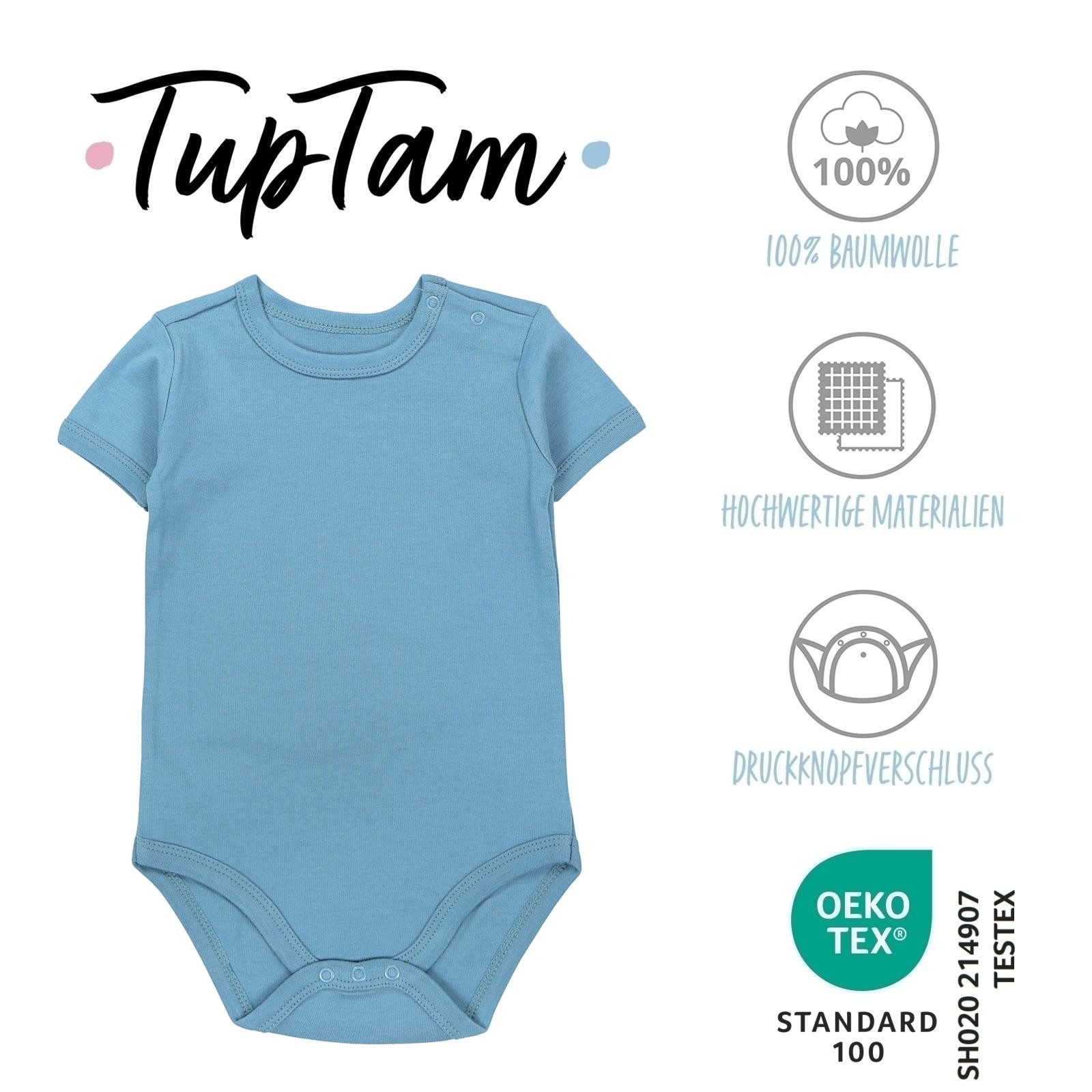 TupTam Kurzarmbody TupTam Kinder Unisex Kurzarm Body Baumwolle 3er Set