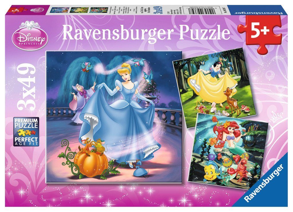 Ravensburger Puzzle 3 x 49 Teile günstig online kaufen