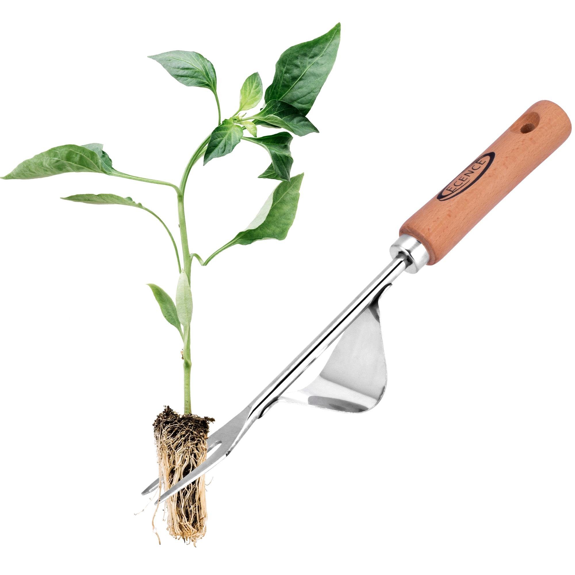 ECENCE Unkrautstecher Unkraut-Stecher Entferner Ausstecher Ampferstecher