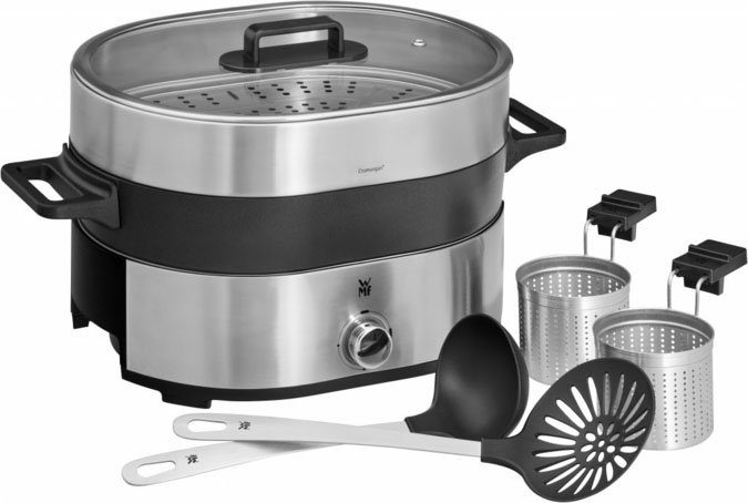 WMF Dampfgarer Lono Hot Pot & Dampfgarer, 1700 W, 3,6l, mit Garkörbchen, spülmaschinengeeignete Bestandteile