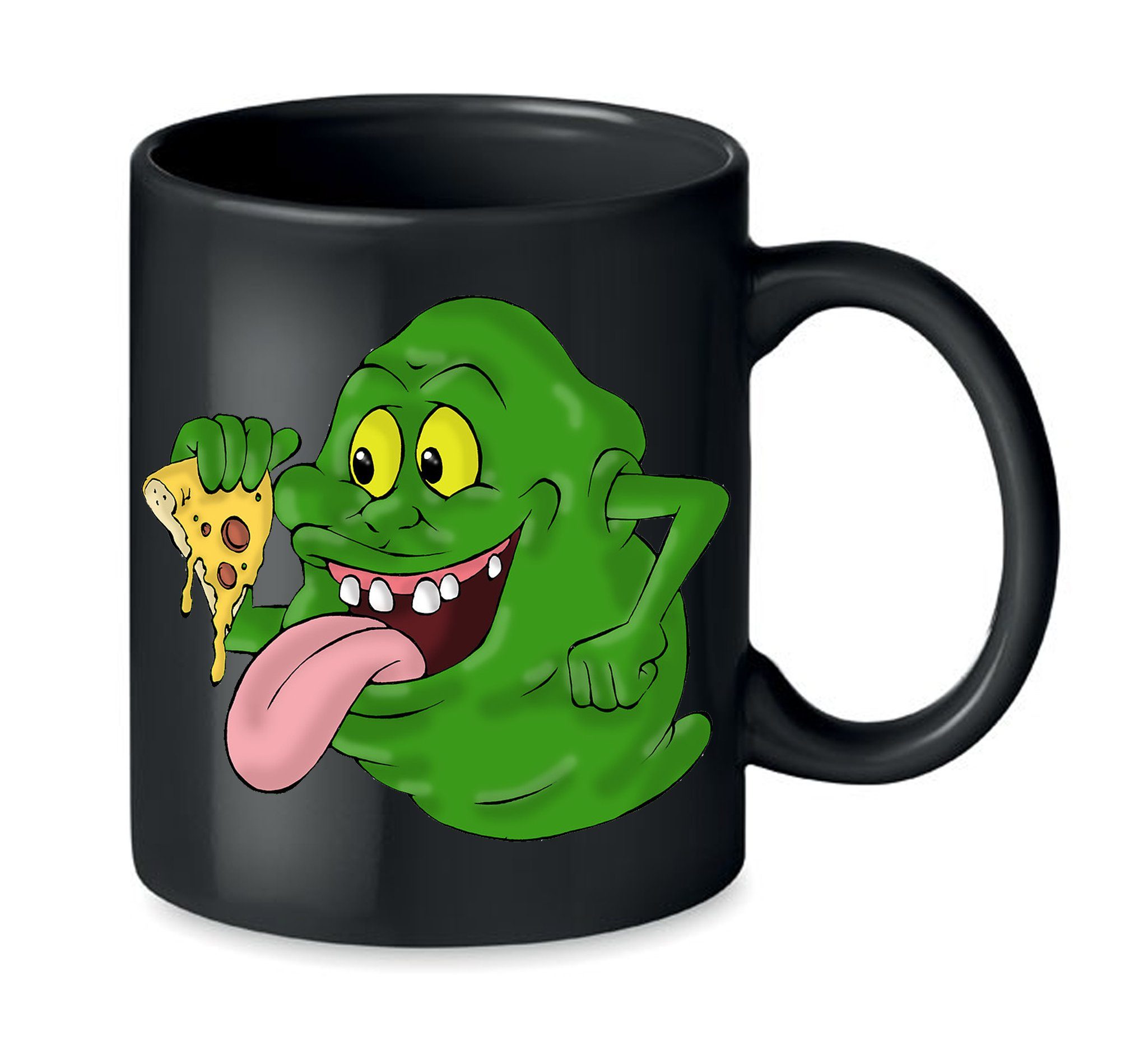 Blondie & Brownie Tasse Slimer Ghostbusters Geisterjäger Pizza Film, Keramik