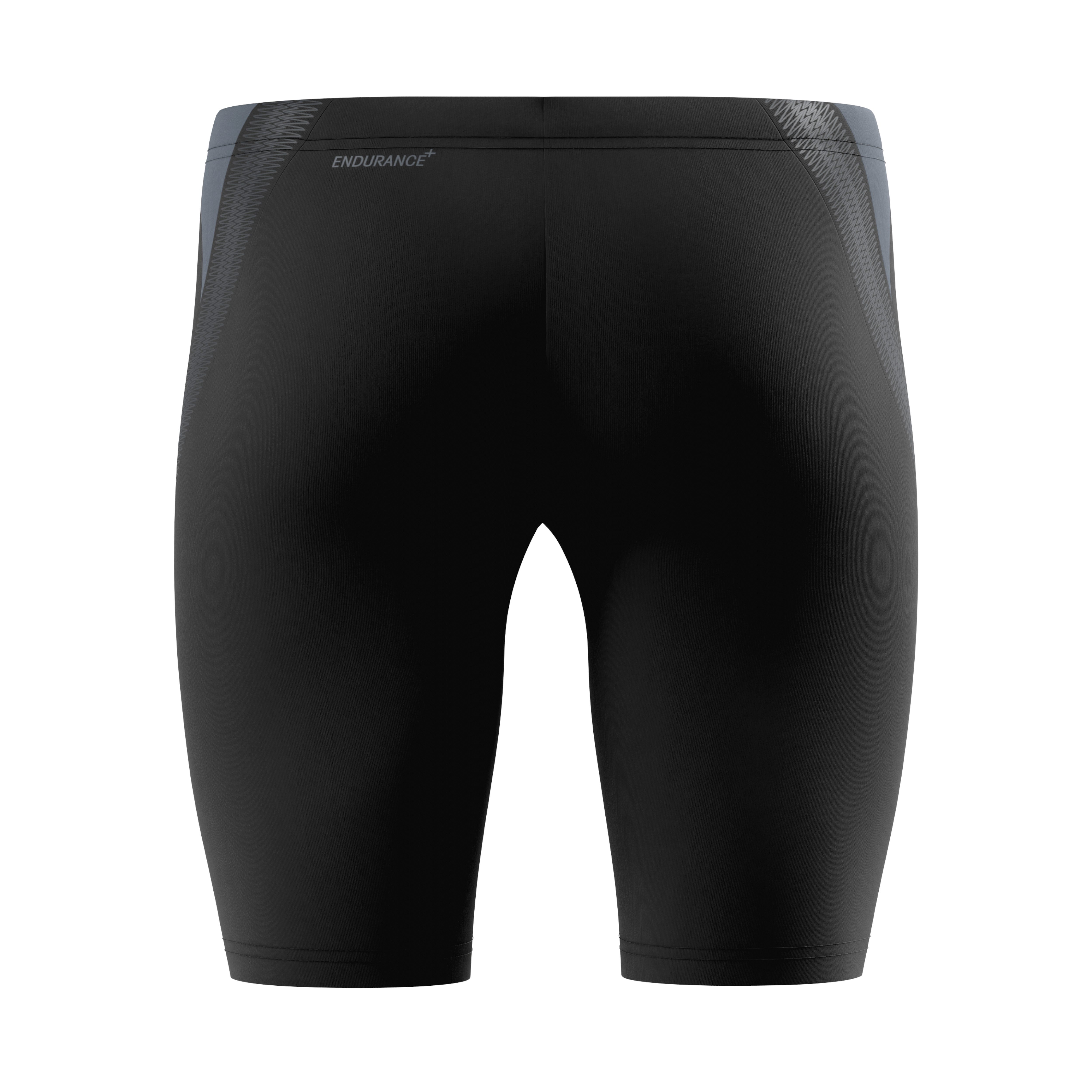 Speedo Badeshorts MENS HYPER BOOM SPLICE JAMMER BLK/GRY