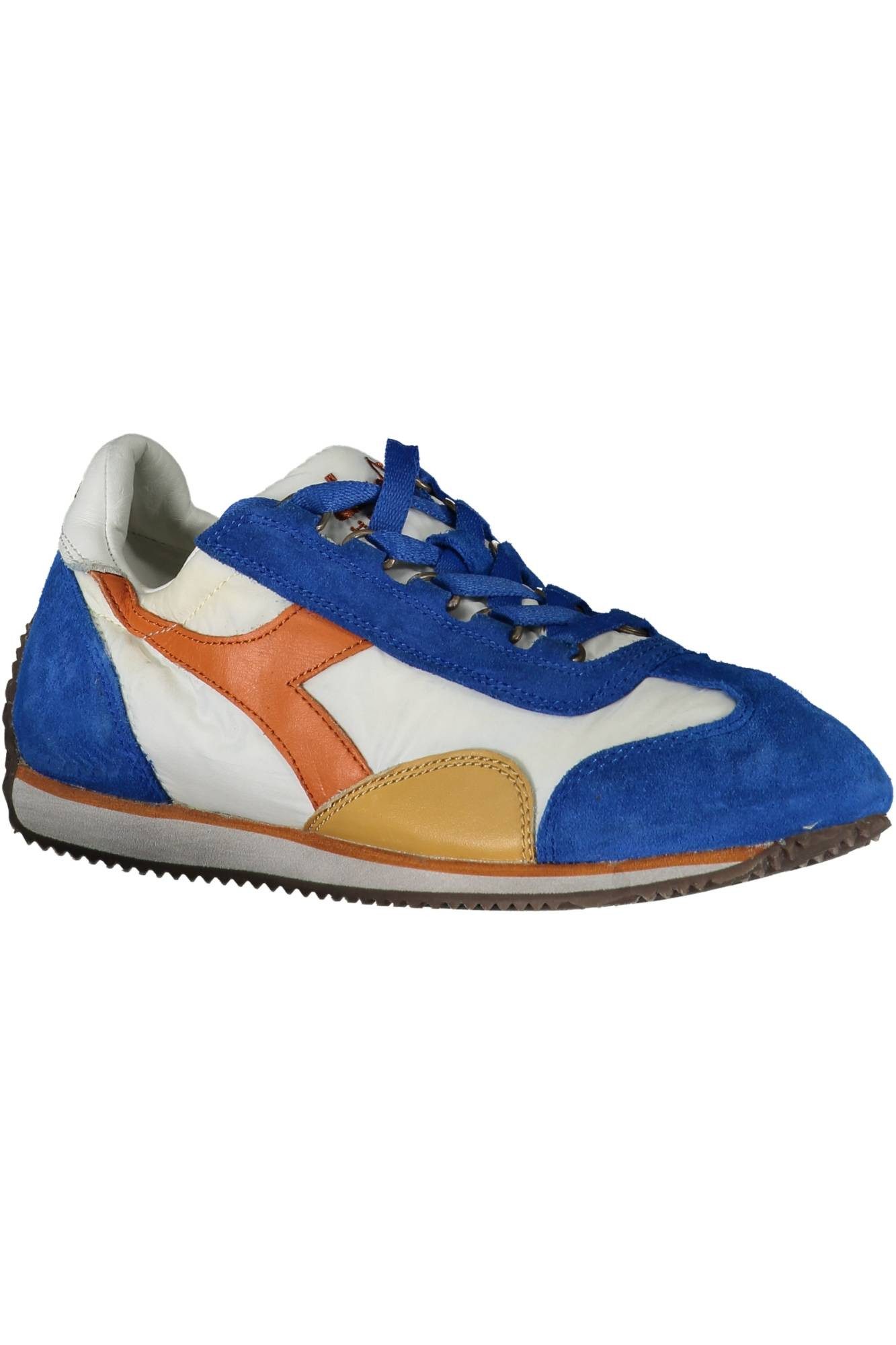 Diadora Sneaker Blaue Sportschuhe für Damen mit Kontrastdetails