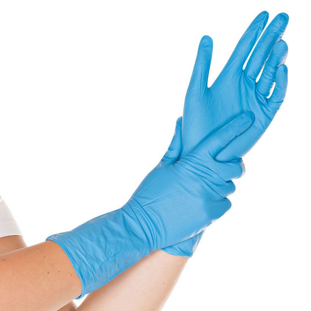HYGOSTAR Chemikalien-Schutzhandschuhe Nitril Chemikalienschutz-Handschuhe Super High Risk