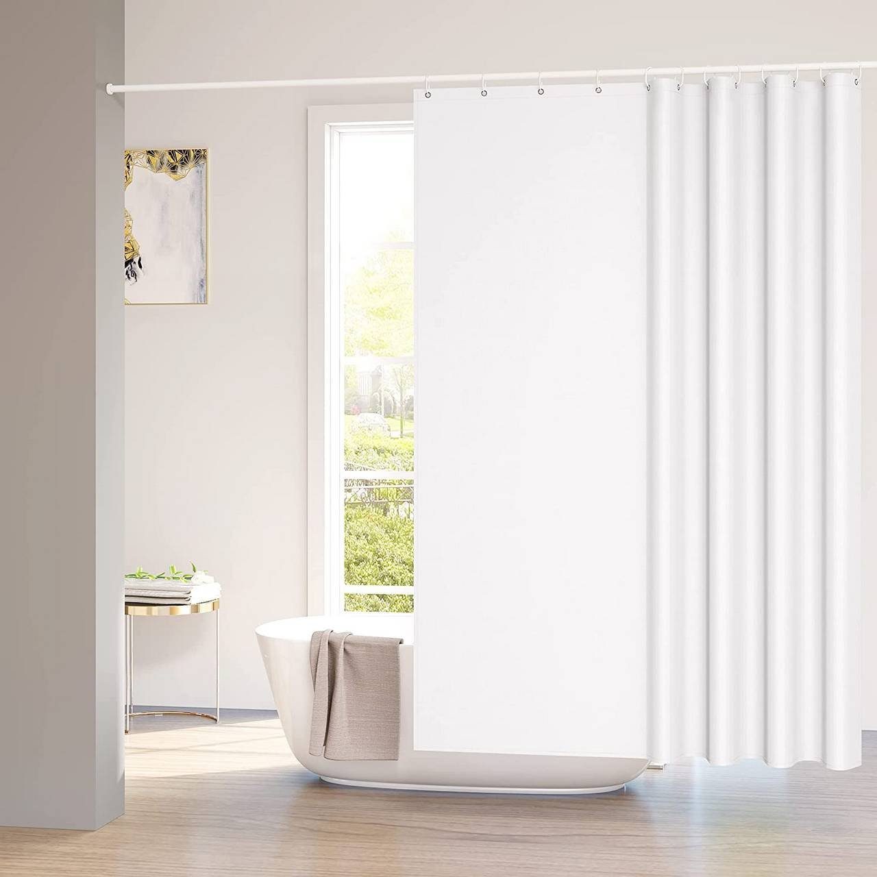 Woltu Duschvorhang Breite 120 cm (1-tlg), günstig online kaufen
