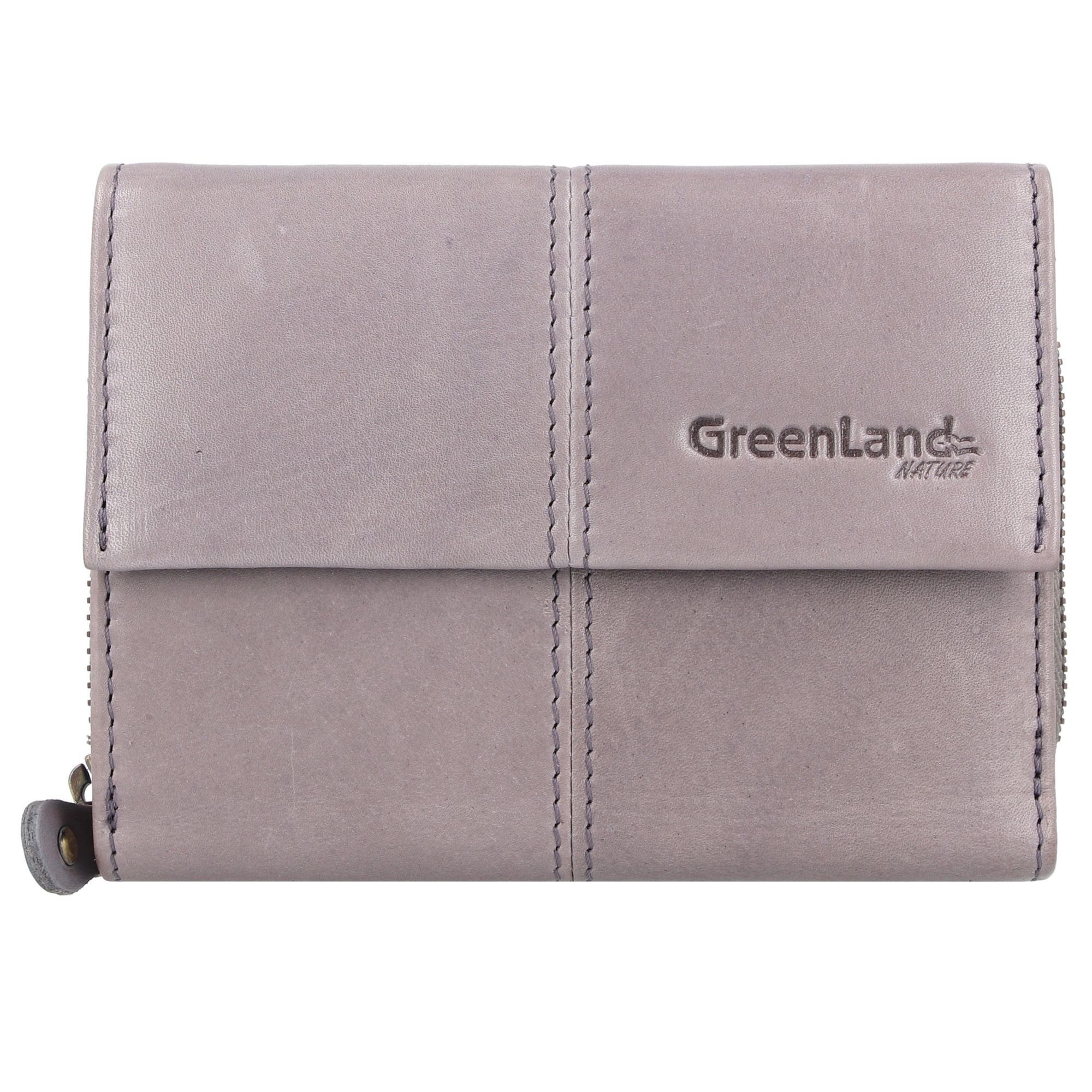 GreenLand Nature Geldbörse Nature Soft, Leder granit | Geldbörsen