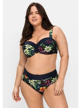 sheego by Joe Browns Bandeau-Bikini-Top Große Größen, mit verstellbaren, abnehmbaren Trägern