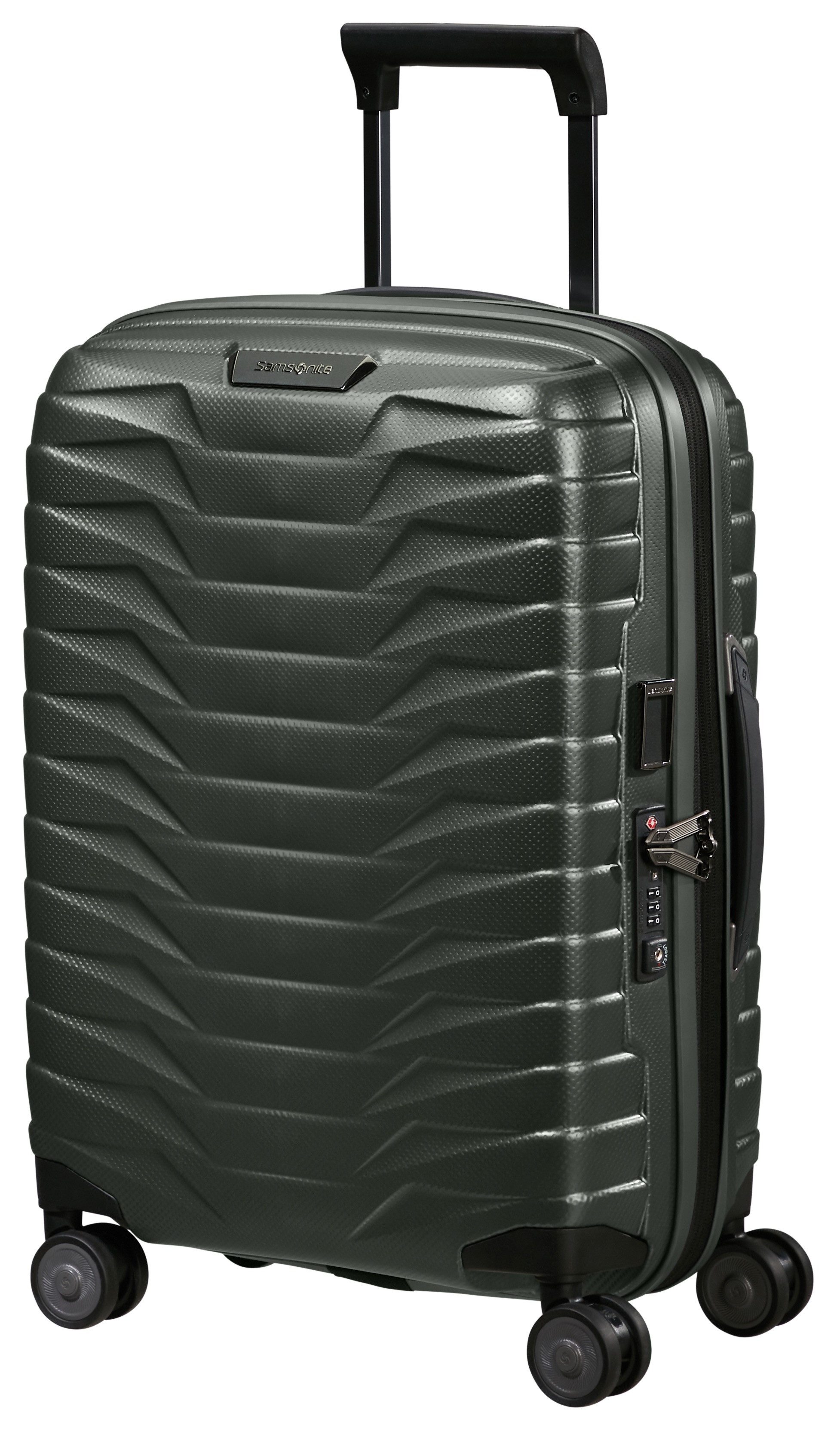 Samsonite Hartschalen-Trolley PROXIS, verschiedene Farben, 4 Rollen, aus Polypropylen, Tragegriff oben und seitlich