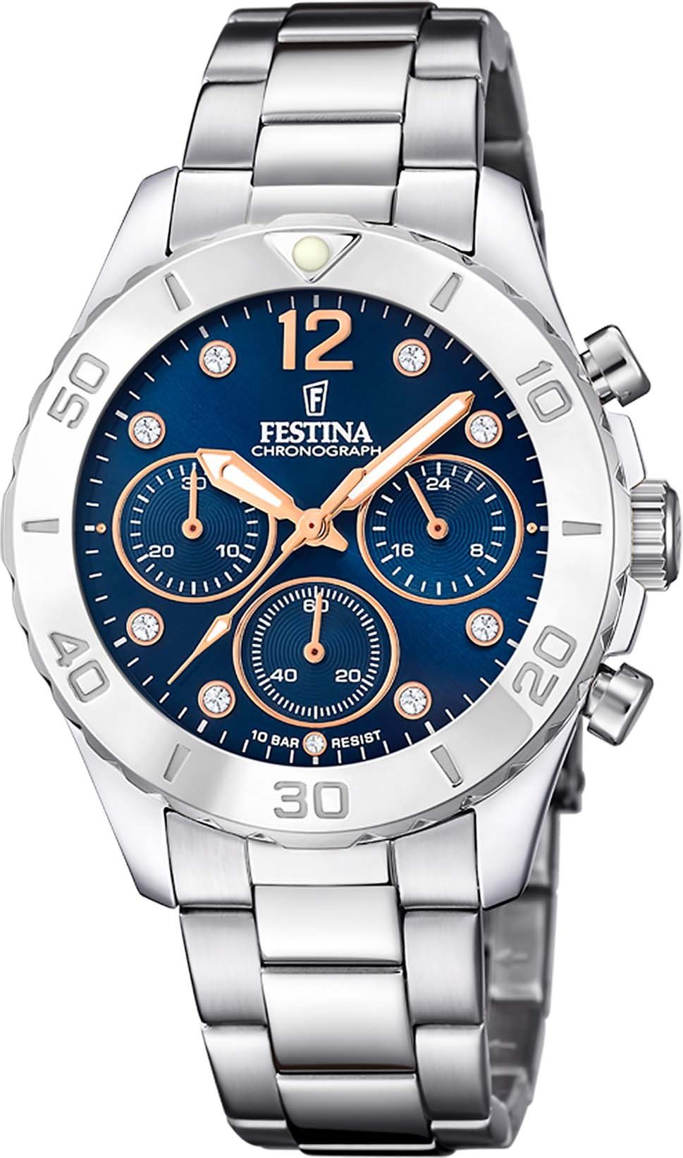 Festina Chronograph Boyfriend Collection F20603/3, Armbanduhr, günstig online kaufen