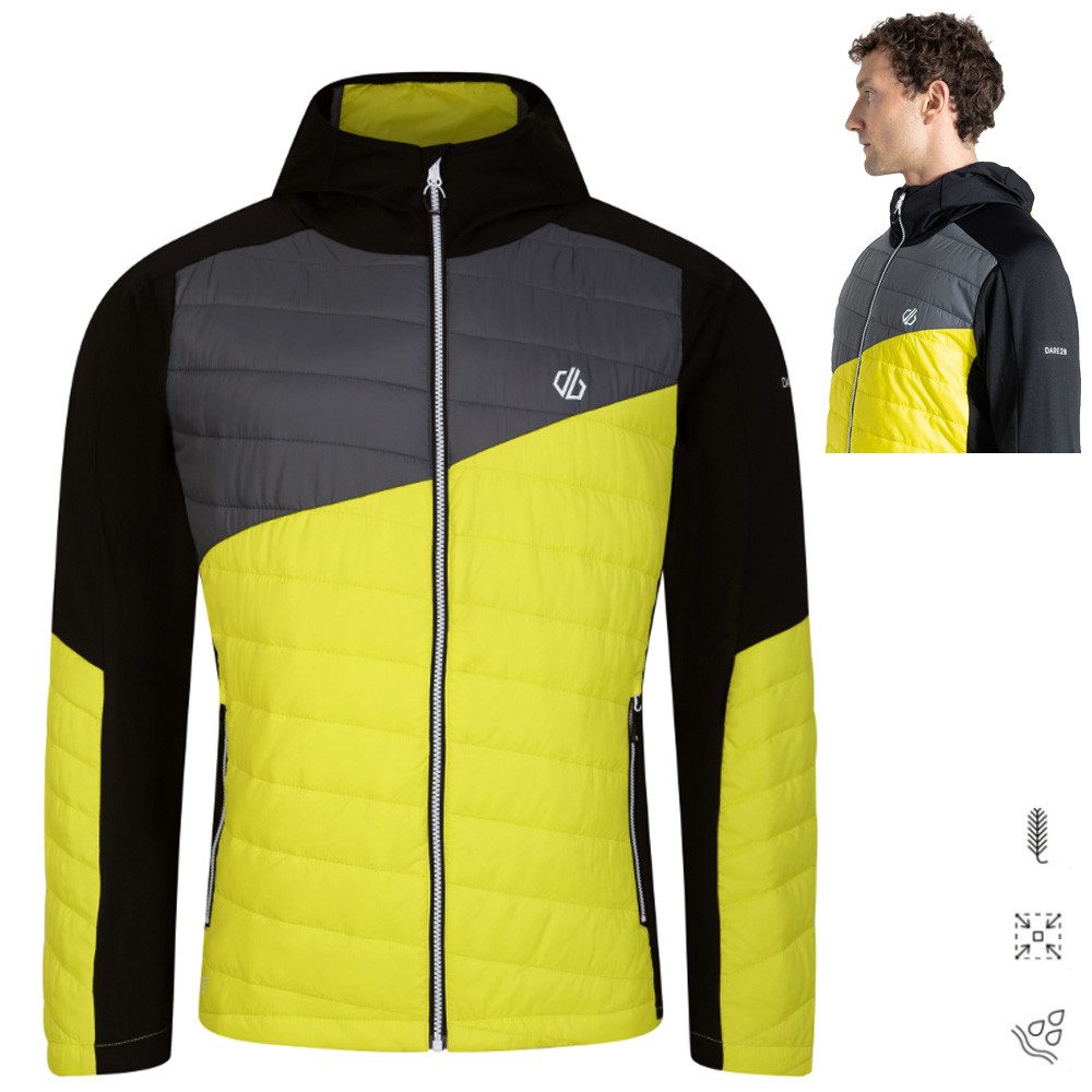 Dare2b Trekkingjacke Dare2b - funktionelle Hybrid-Jacke TOURING für Herren mit Kapuze