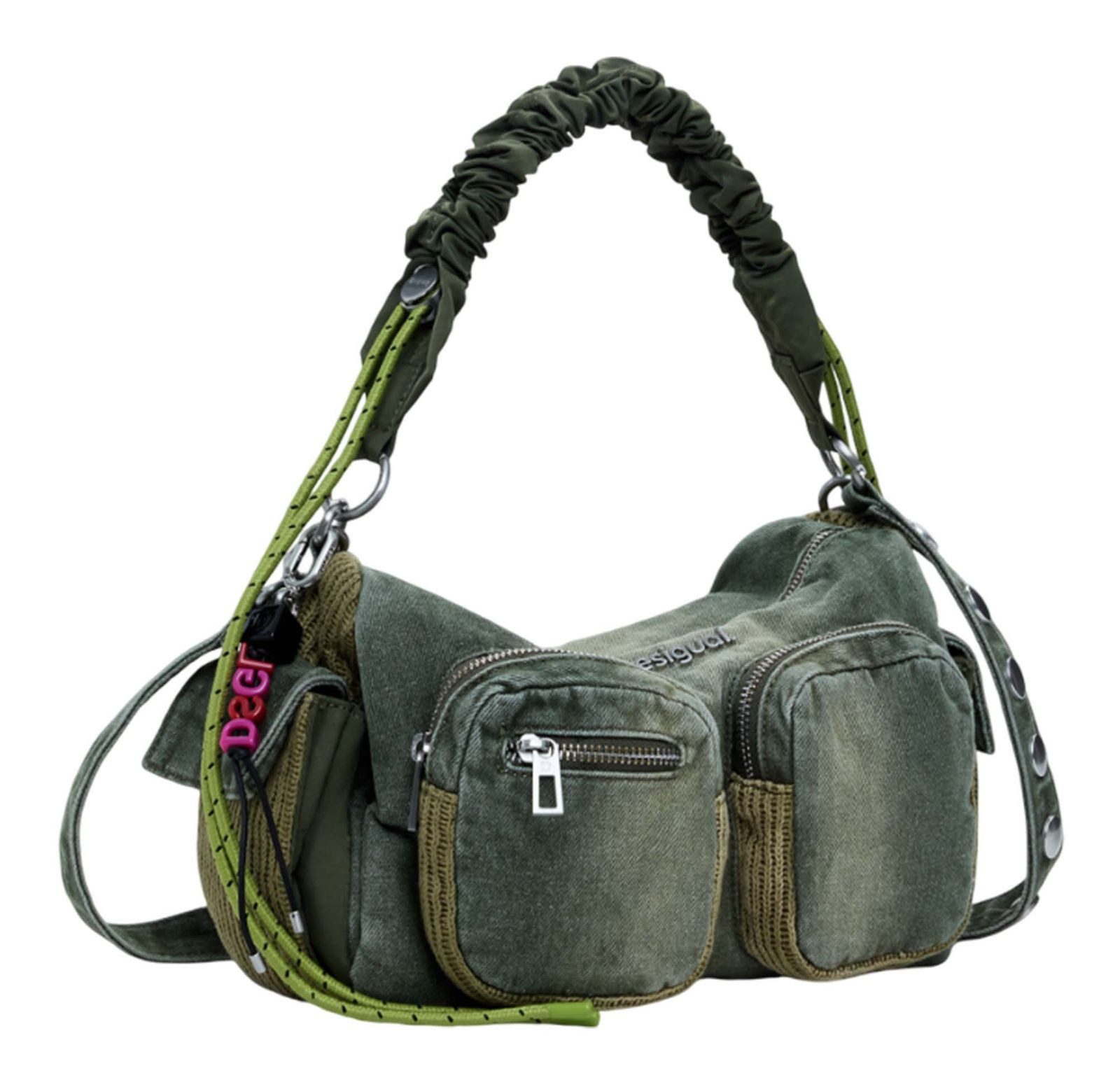 Desigual Schultertasche Hybrid Denim Shoulder Bag günstig online kaufen