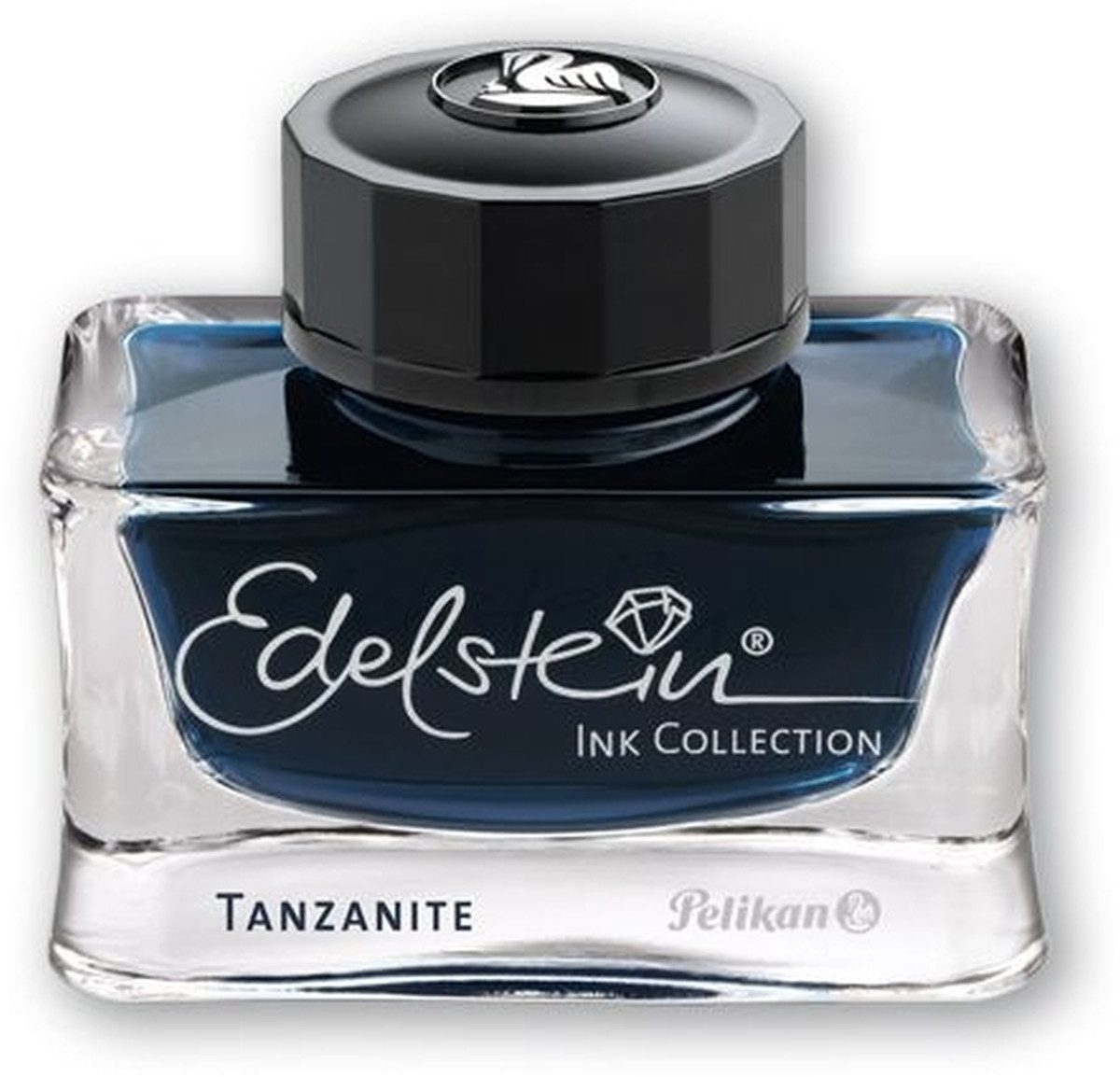 Pelikan Füllhalter Tinte Edelstein Ink Collection tanzanite (blau-schwarz) 50ml
