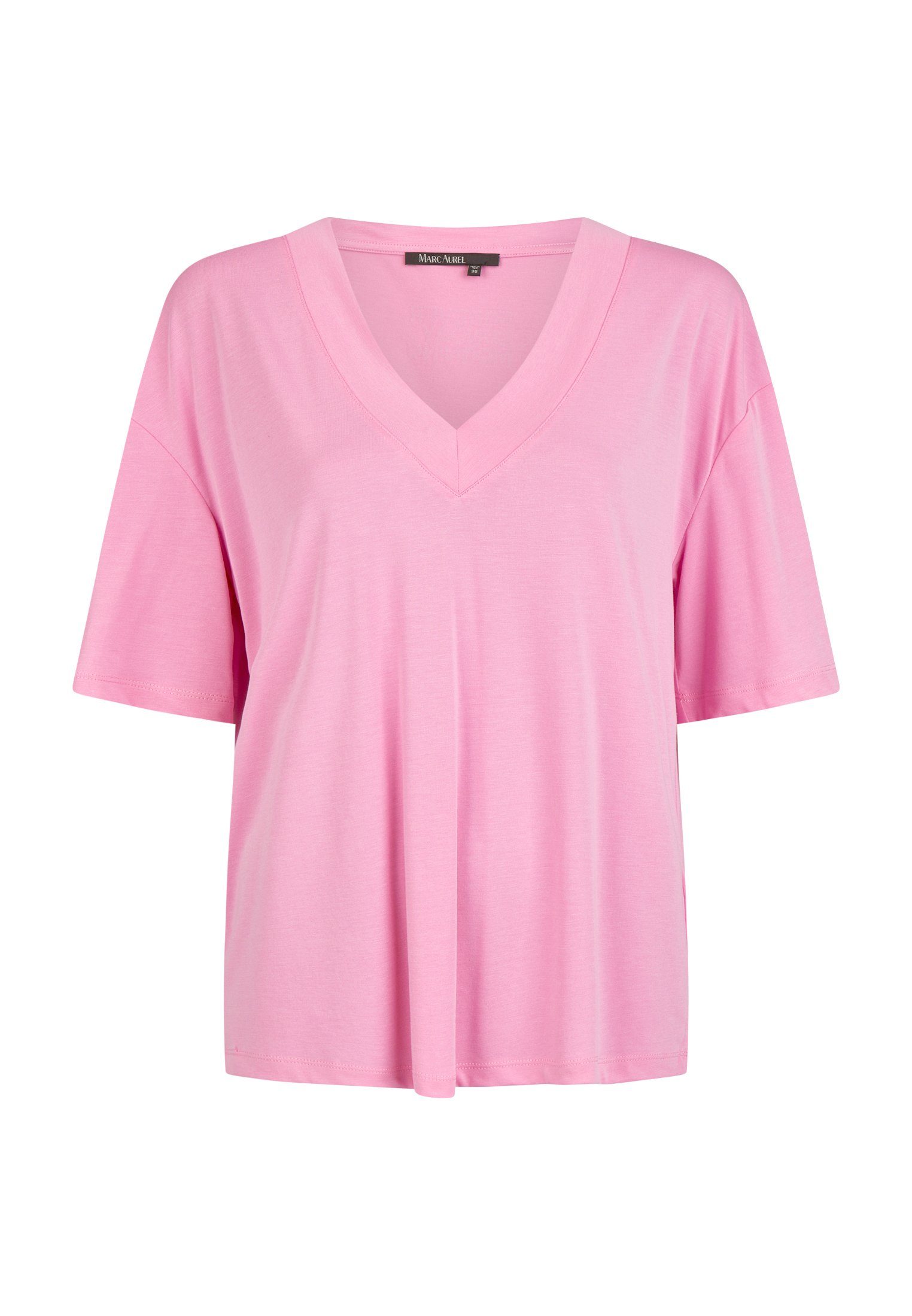 V-Ausschnitt pink AUREL candy MARC mit großem T-Shirt