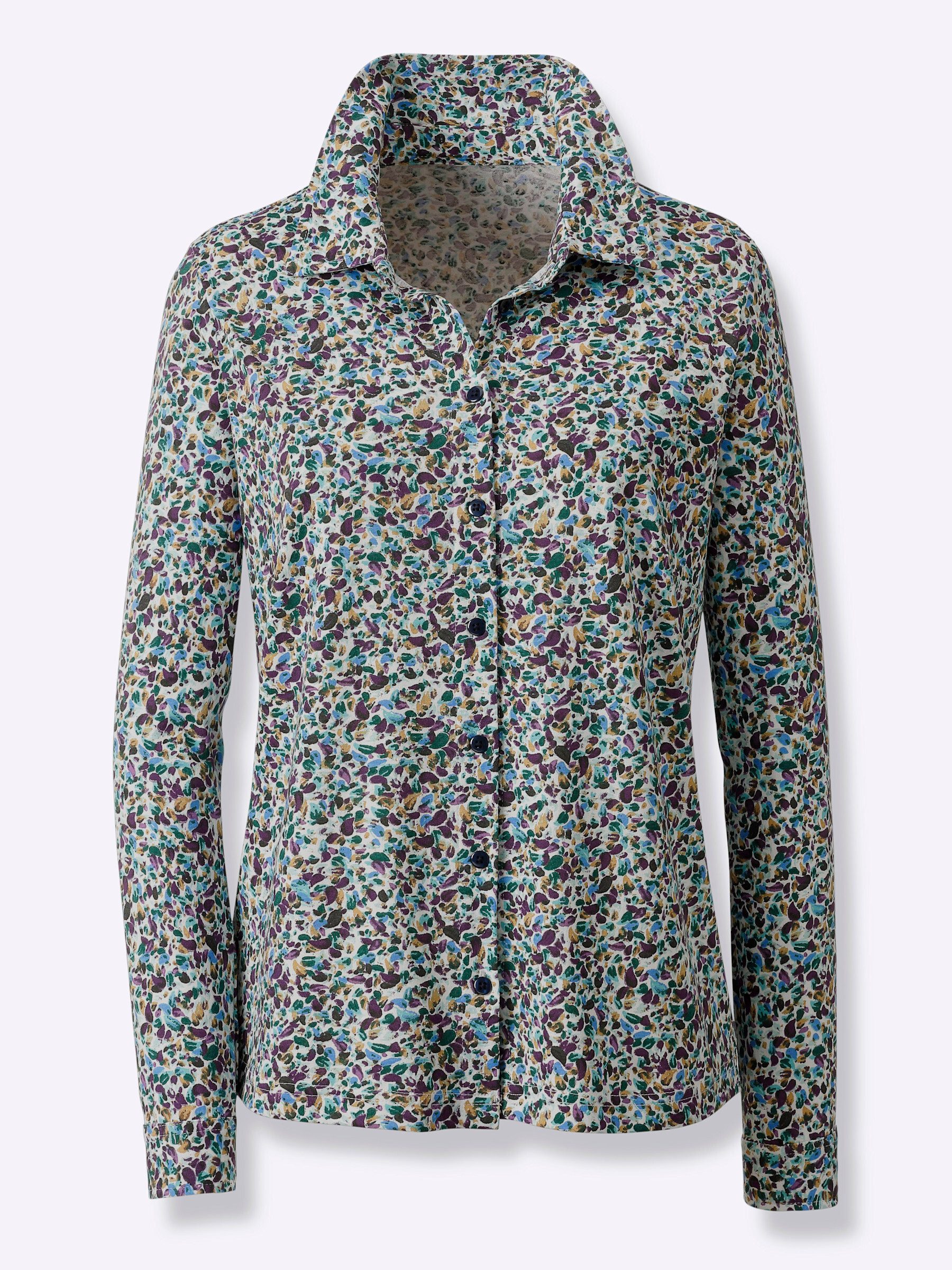 Witt Klassische Bluse Jersey-Bluse Langarm günstig online kaufen