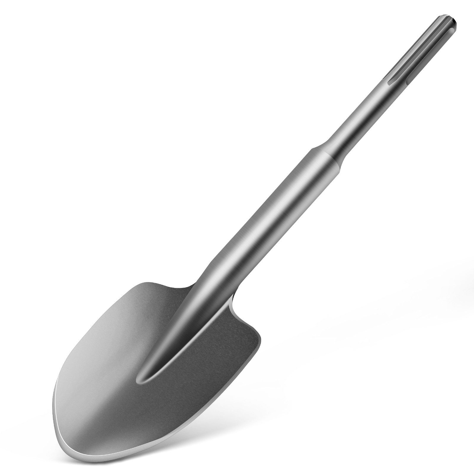 XERSEK Universalbohrer SDS Max Abbruchmeißel Schaufelmeißel Breitmeißel Spitzmeißel 450x110mm, (Schaufelmeißel für Renovierung Erdarbeiten Abbruchhammer), Asphaltmeißel Lehmspaten 40CR Legierung hohe Härte anglebig stark