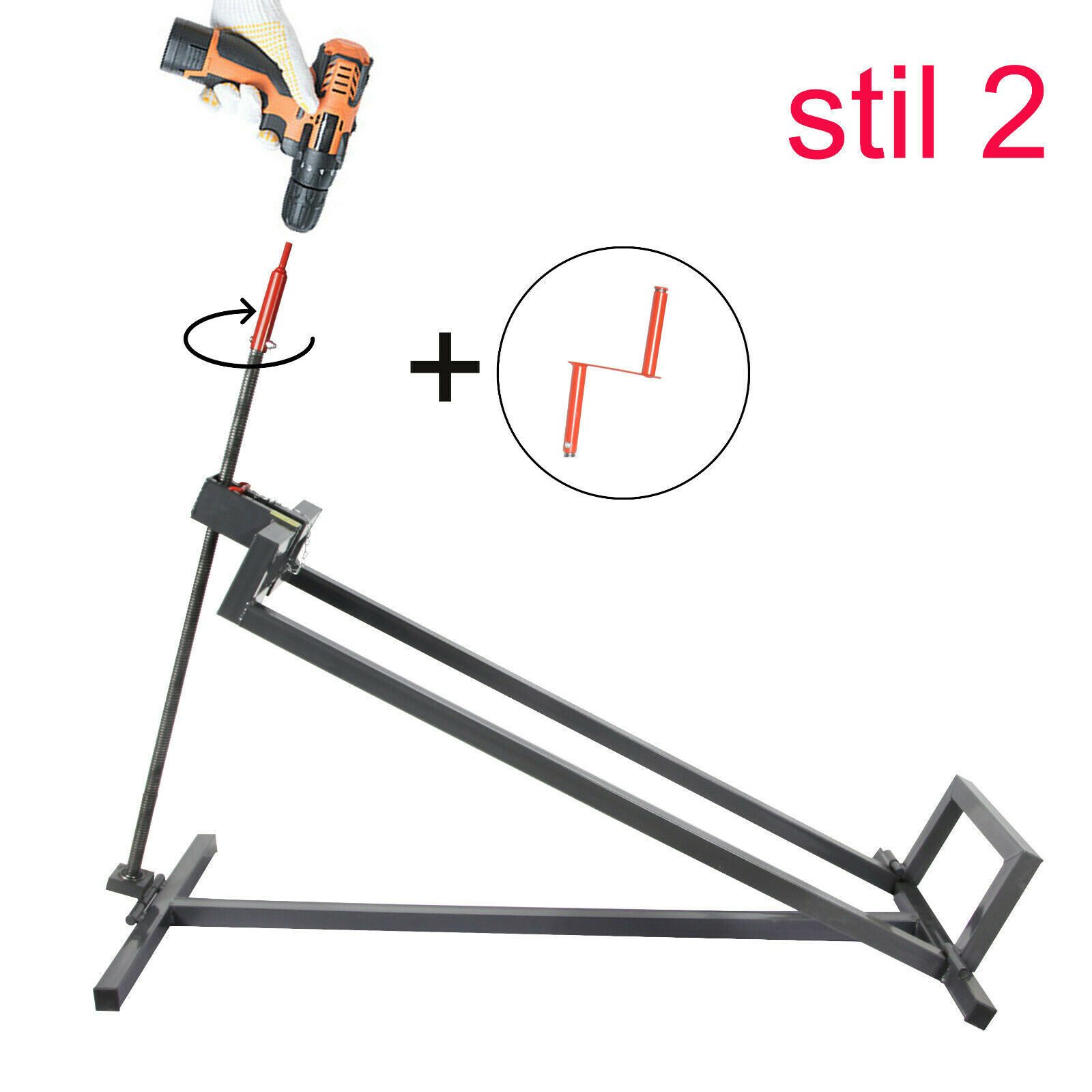 GIHAUVIA Rasentraktor Hebebühne Aufsitzmäher, Reinigungshilfe Belastung bis 400 kg