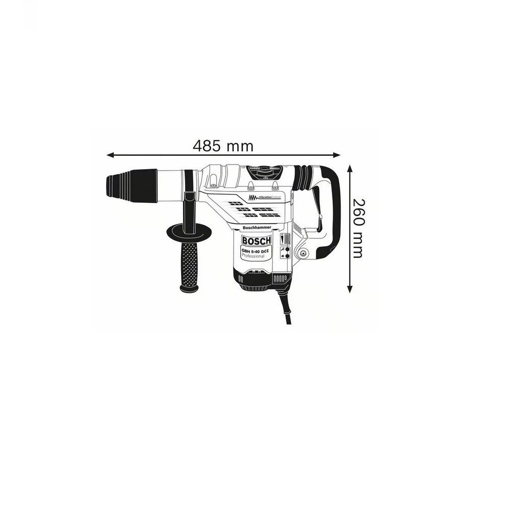 BOSCH Bohrhammer GBH 5-40 DCE Professional günstig online kaufen