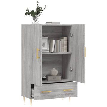 vidaXL Sideboard Highboard Grau Sonoma 69,5x31x115 cm Holzwerkstoff (1 St)