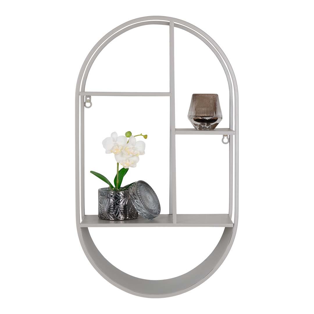 ebuy24 Regal Feira Regal Wandregal grau. günstig online kaufen