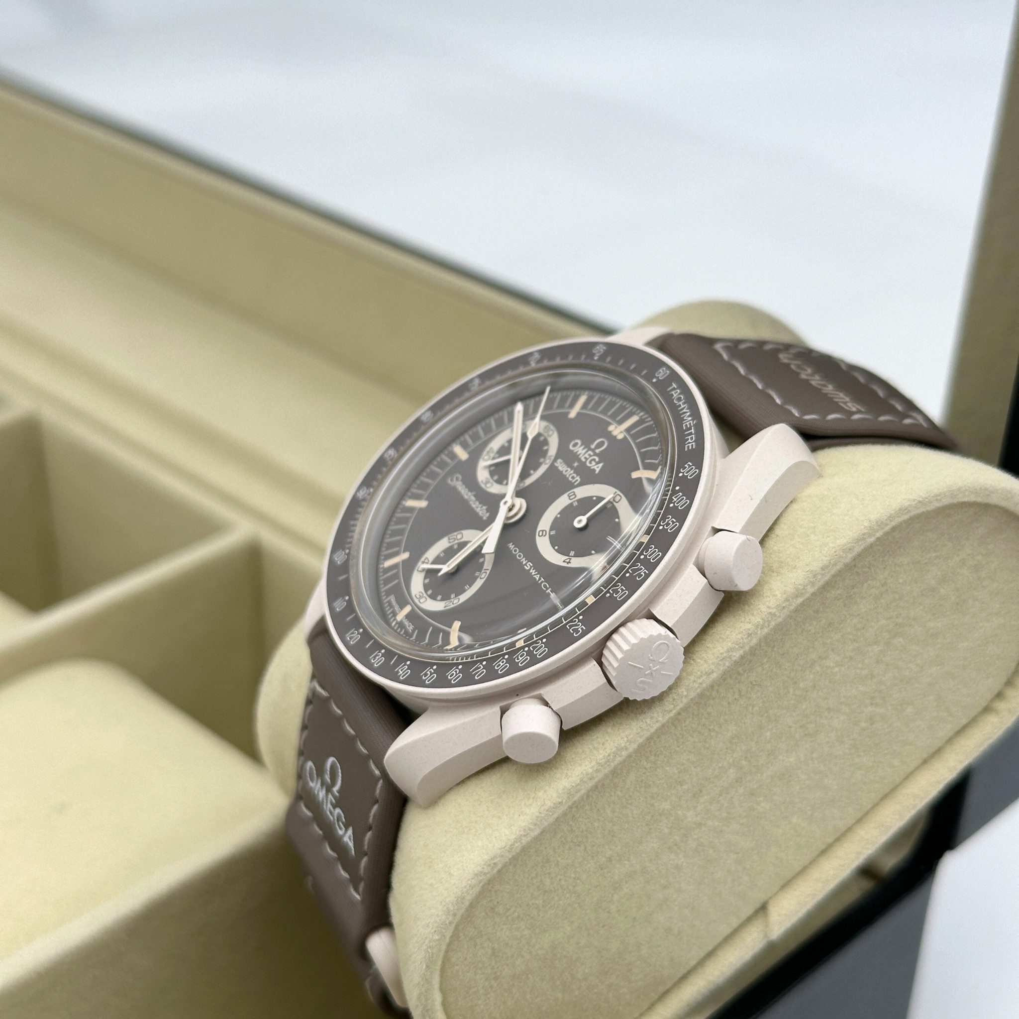 Swatch Chronograph Swatch Omega Moonswatch Mission on Earth Desert SO33T103 Mission on Earth Desert