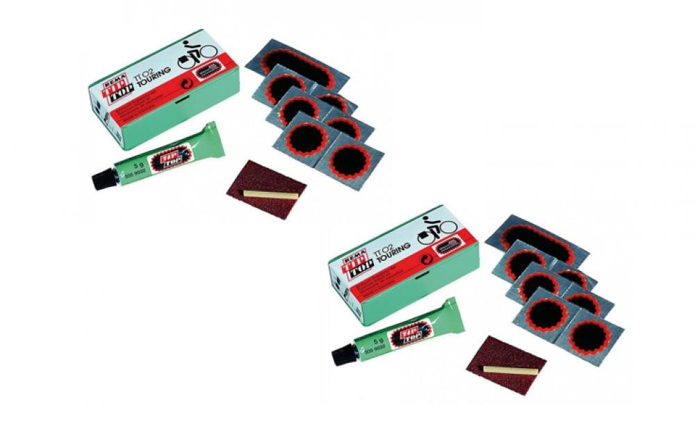 Rema Tip-Top Cityrad 2x REMA TIP TOP TT 02 Flickzeug mit 14 Flicken und 10 g SVS