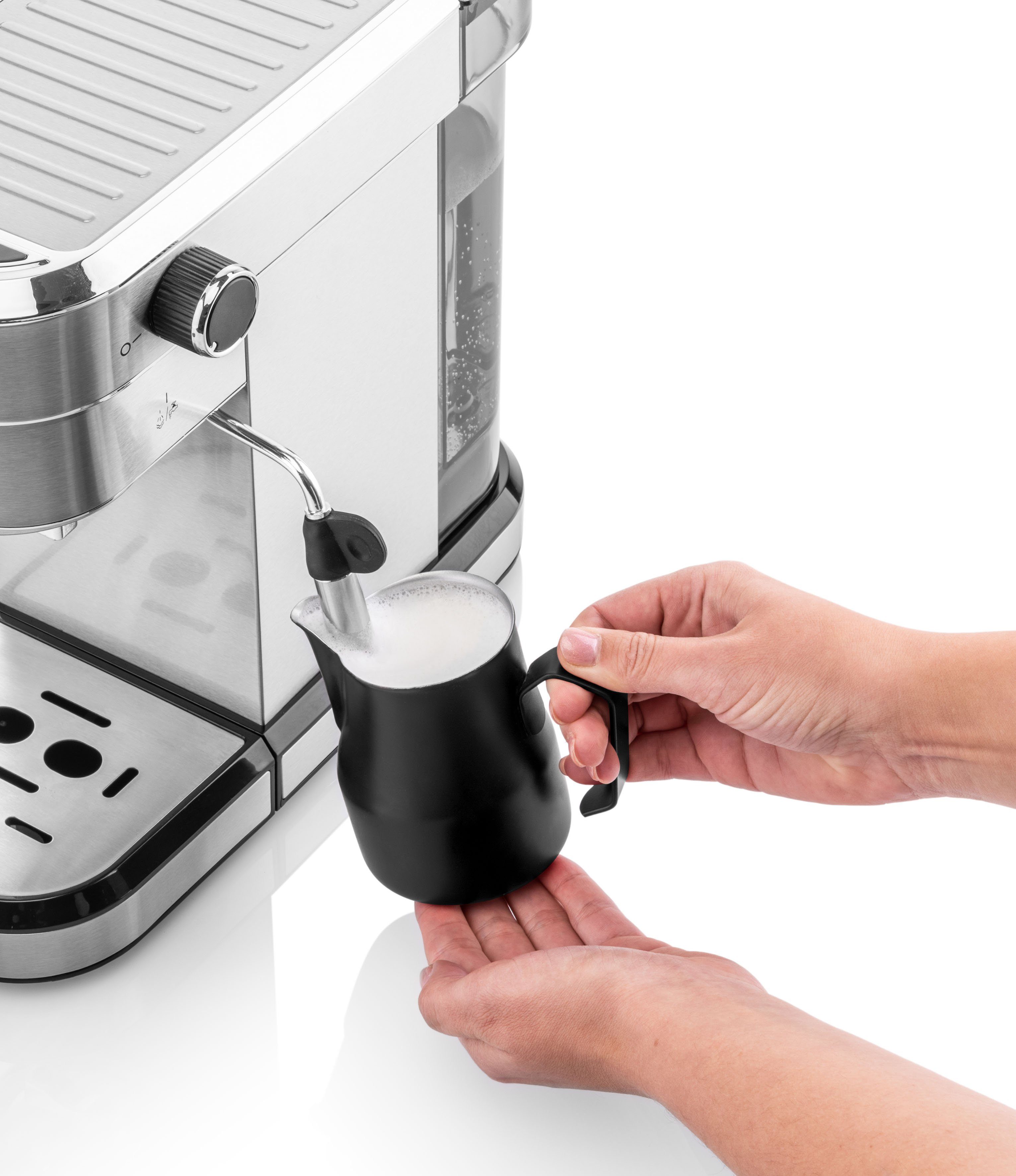 eta Espressomaschine STRETTO ETA21890000, Slim-Design, 1350 W, Wassertank 750 ml, Pumpendruck bis 15 Bar