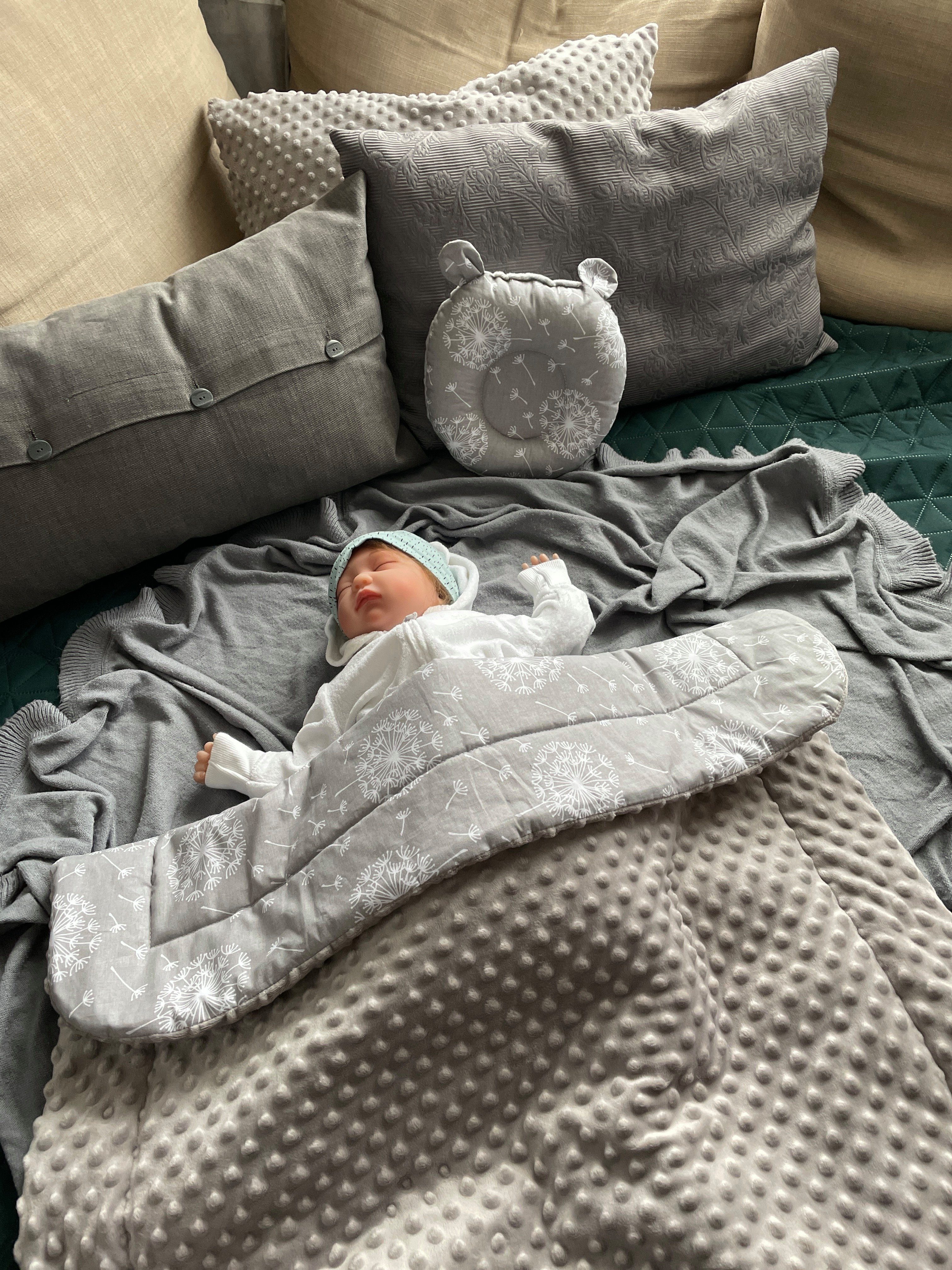 Babydecke Warm, Mittelwarm BAUMWOLLE/MINKY Babydecke 80x100 günstig online kaufen