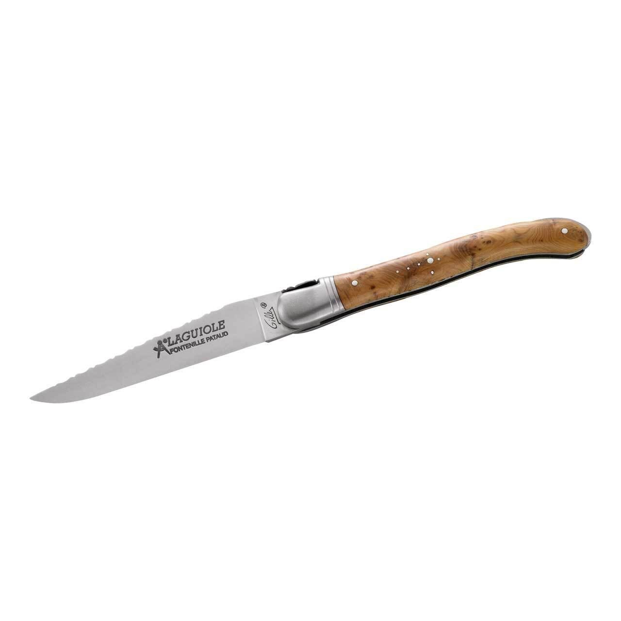 Fontenille Pataud Taschenmesser Fontenille Pataud LAGUIOLE NATURE, Wacholder